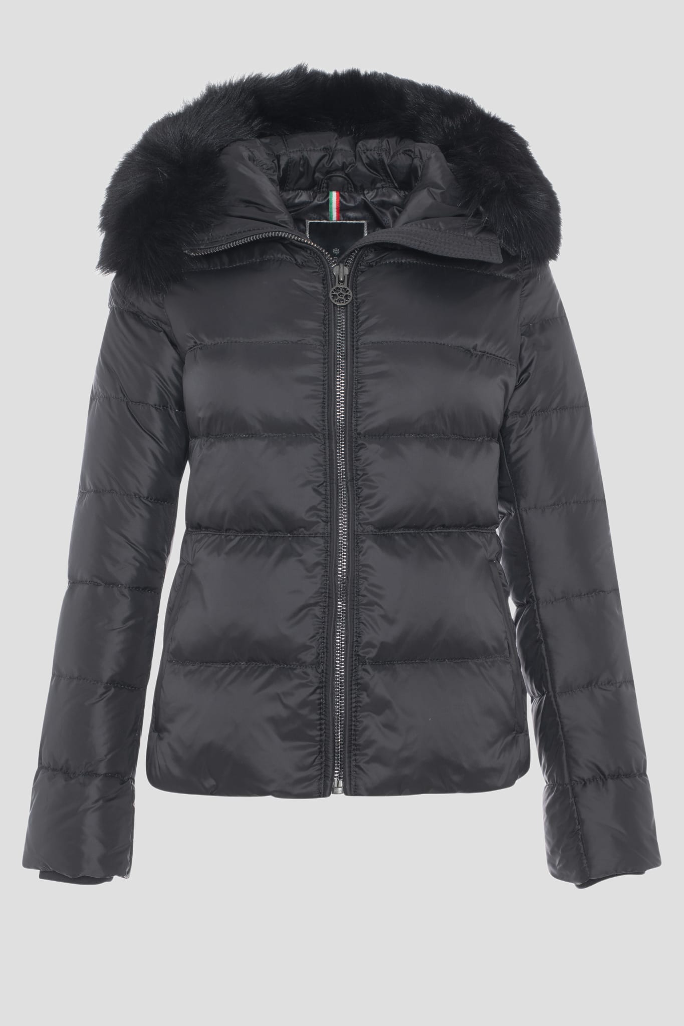 APRES-SKI PARKA WITH DETACHABLE TOSCANA LAMB HOOD TRIM