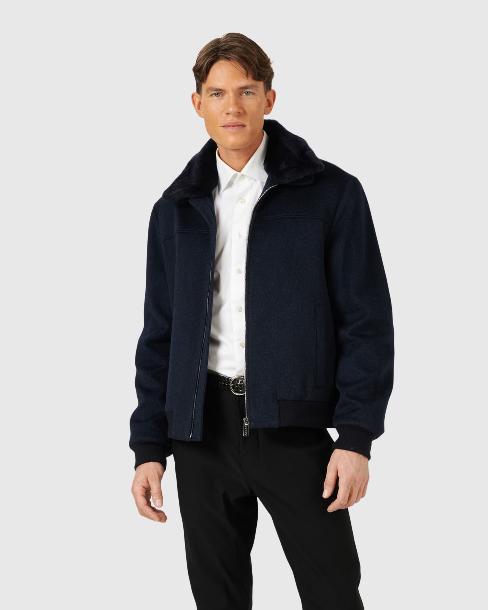 #Color_NAVY MELANGE