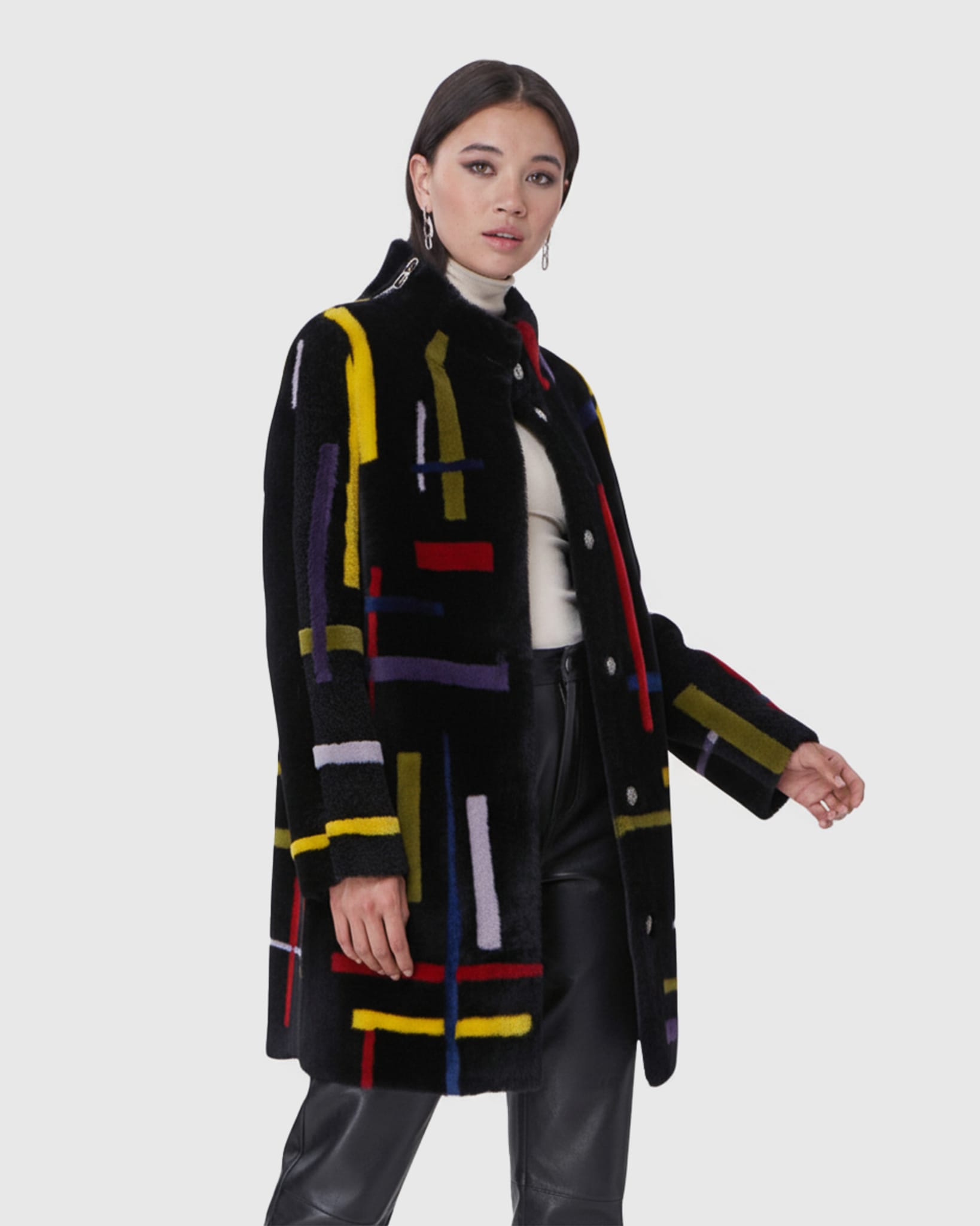 #Color_BLACK/MULTI INTARSIA