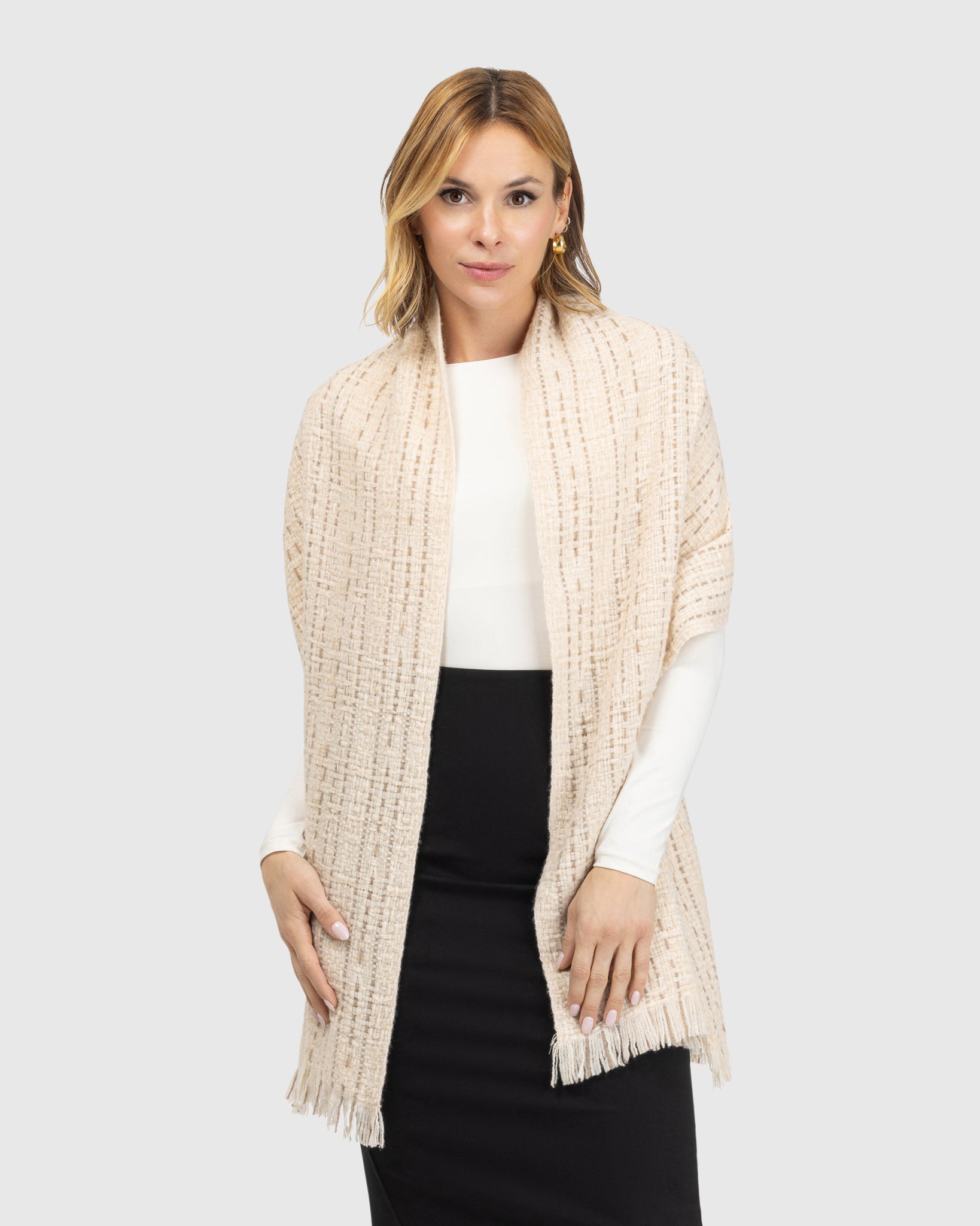 Knit Select Wool Shawl