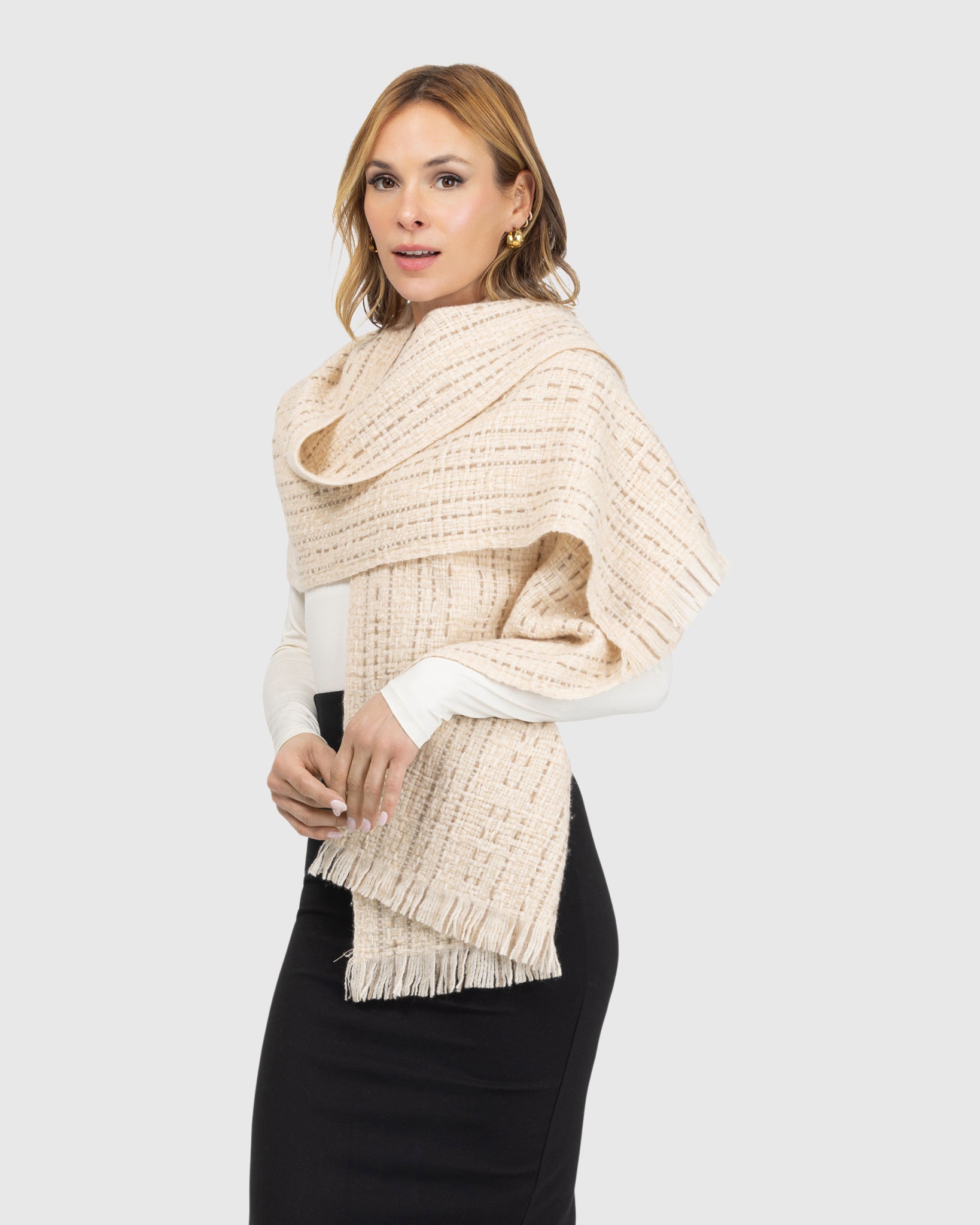 Knit Select Wool Shawl