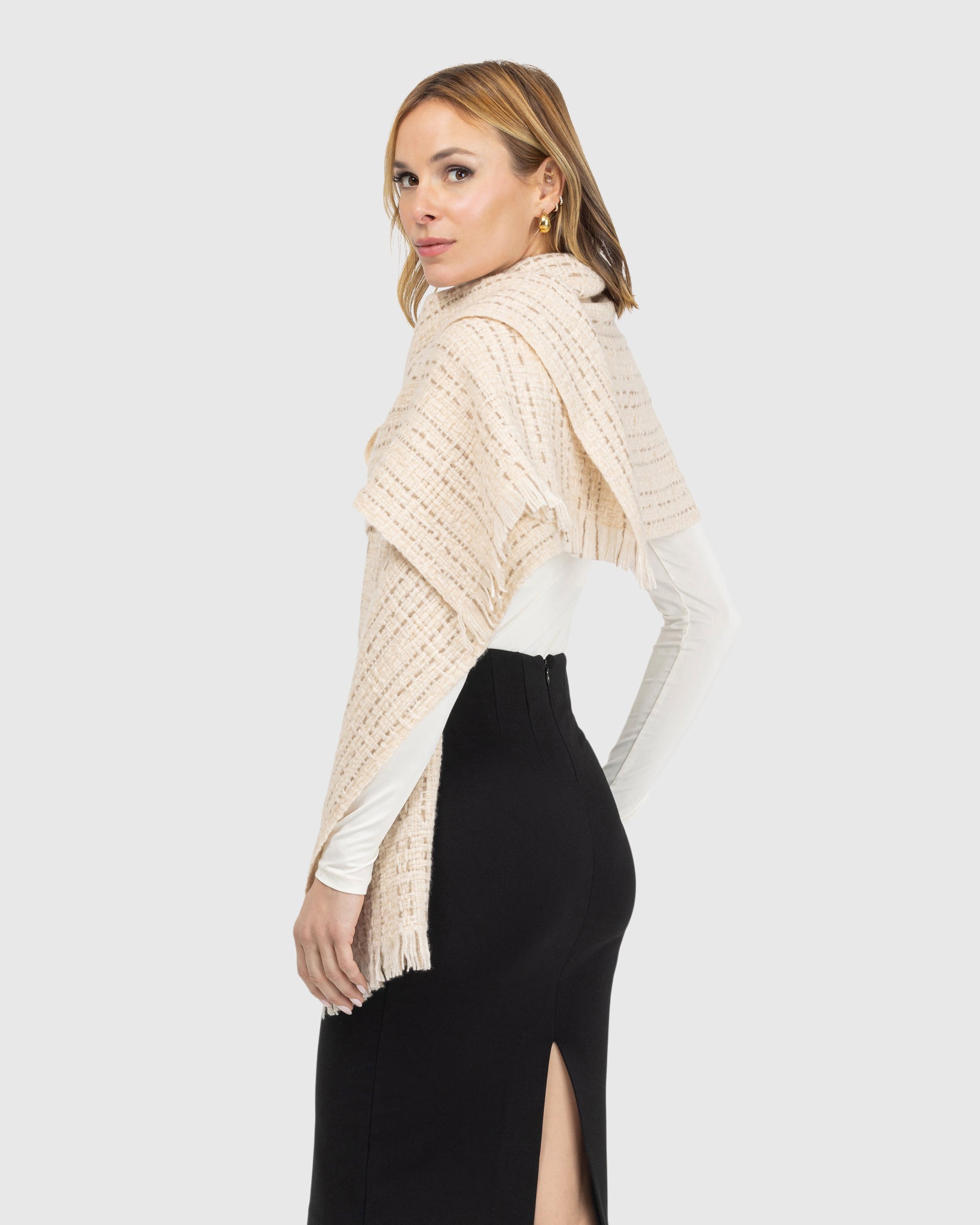 Knit Select Wool Shawl