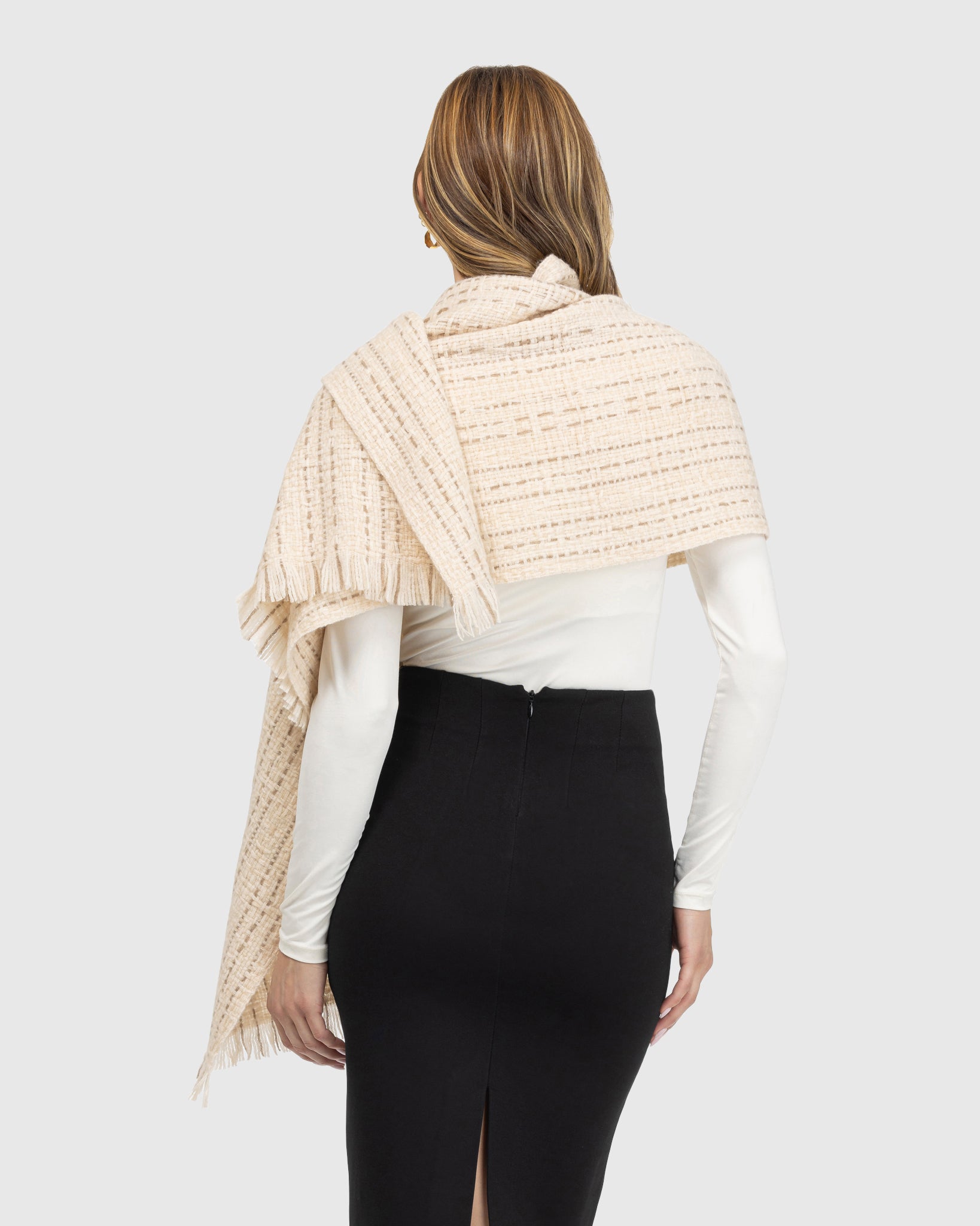Knit Select Wool Shawl