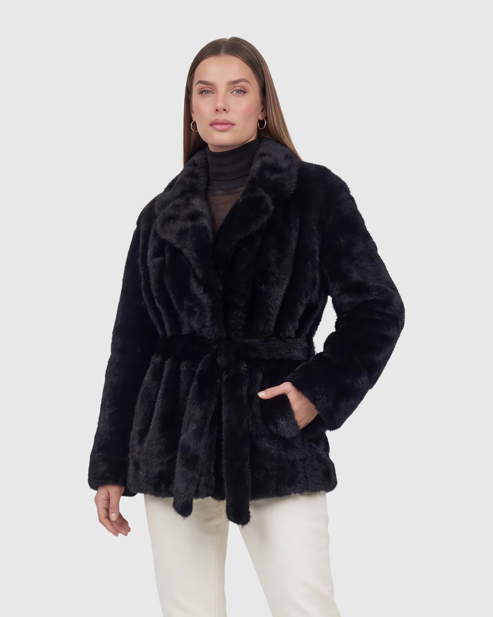 Mink Jacket, Mink Belt