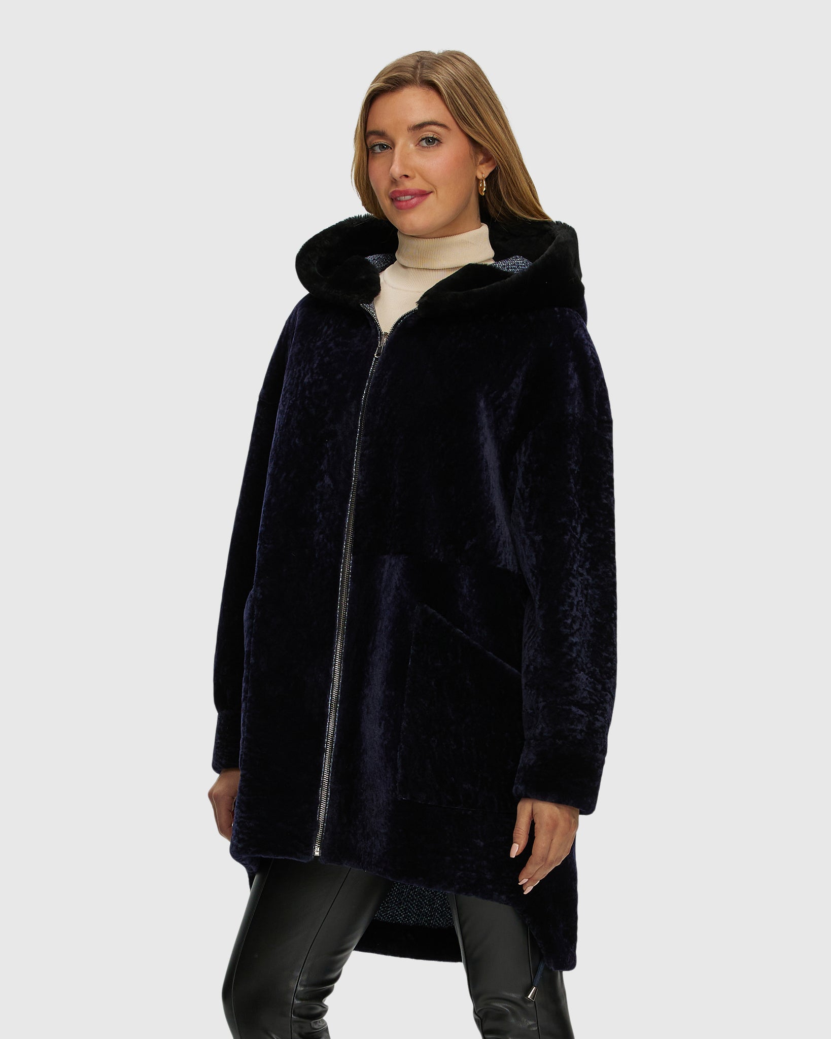 Reversible Select Shearling Lamb Parka