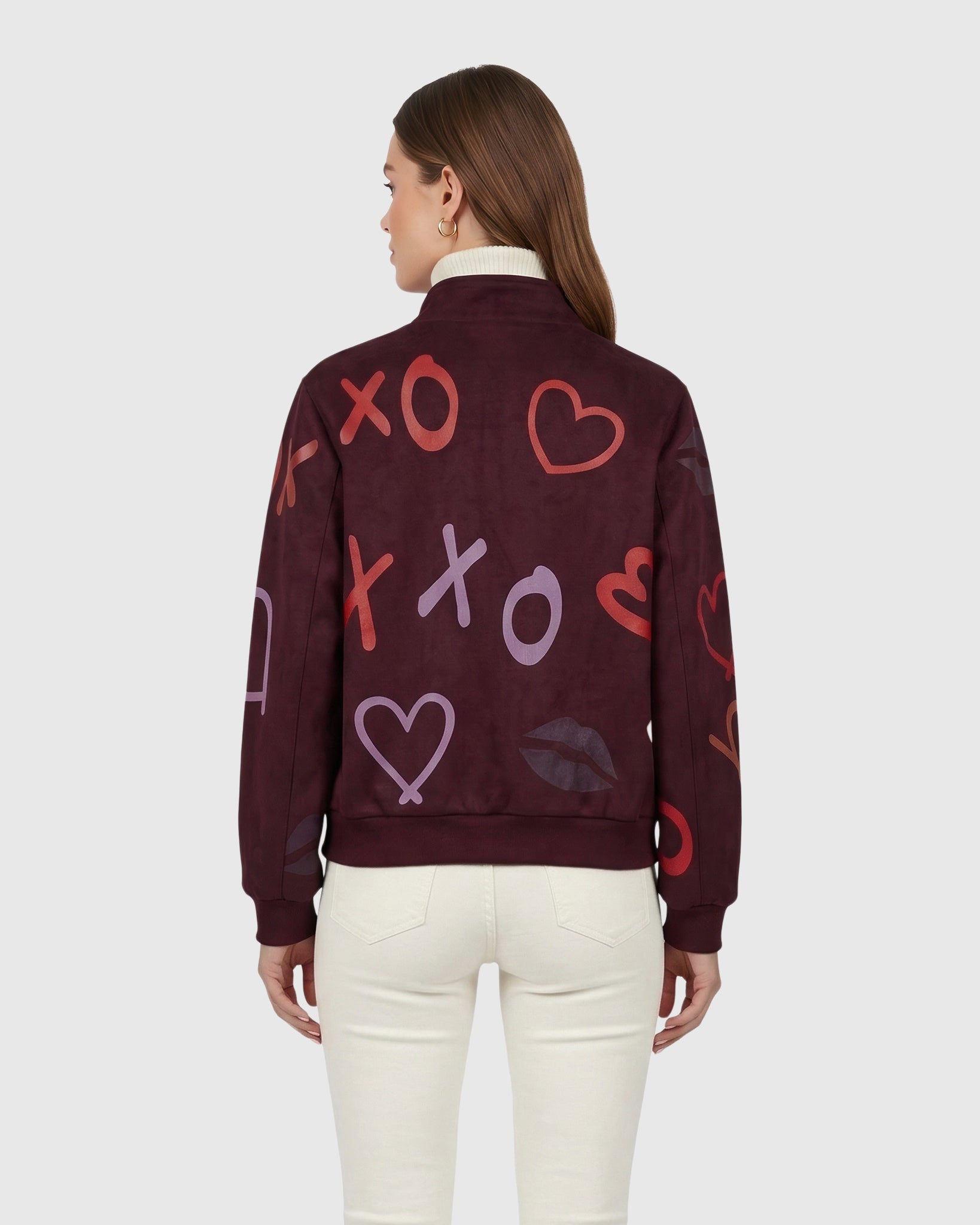 #Color_BURGUNDY/XO MULTI