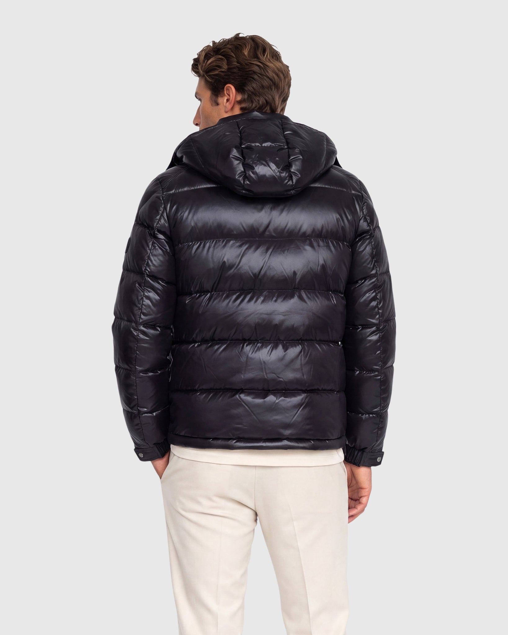 MEN`S QUILTED APRES-SKI PARKA