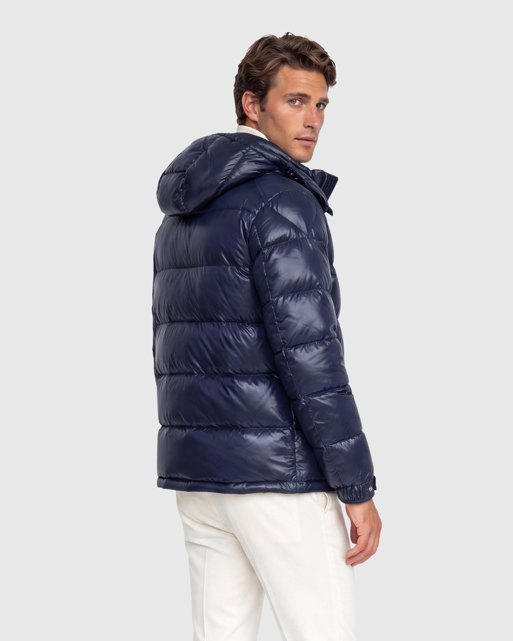 MEN`S QUILTED APRES-SKI PARKA