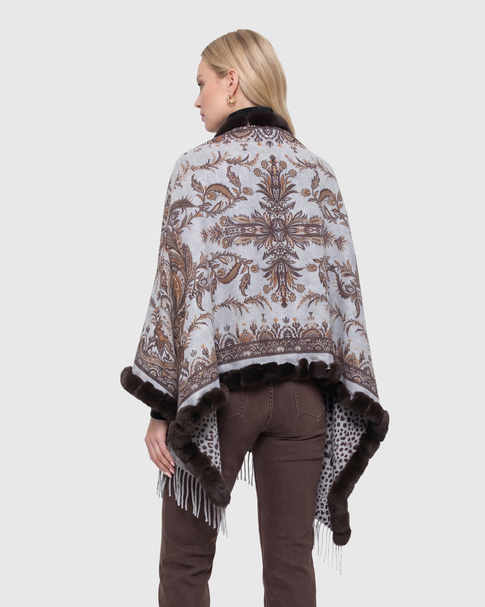 #Color_BROWN PAISLEY/ANIMAL PRINT