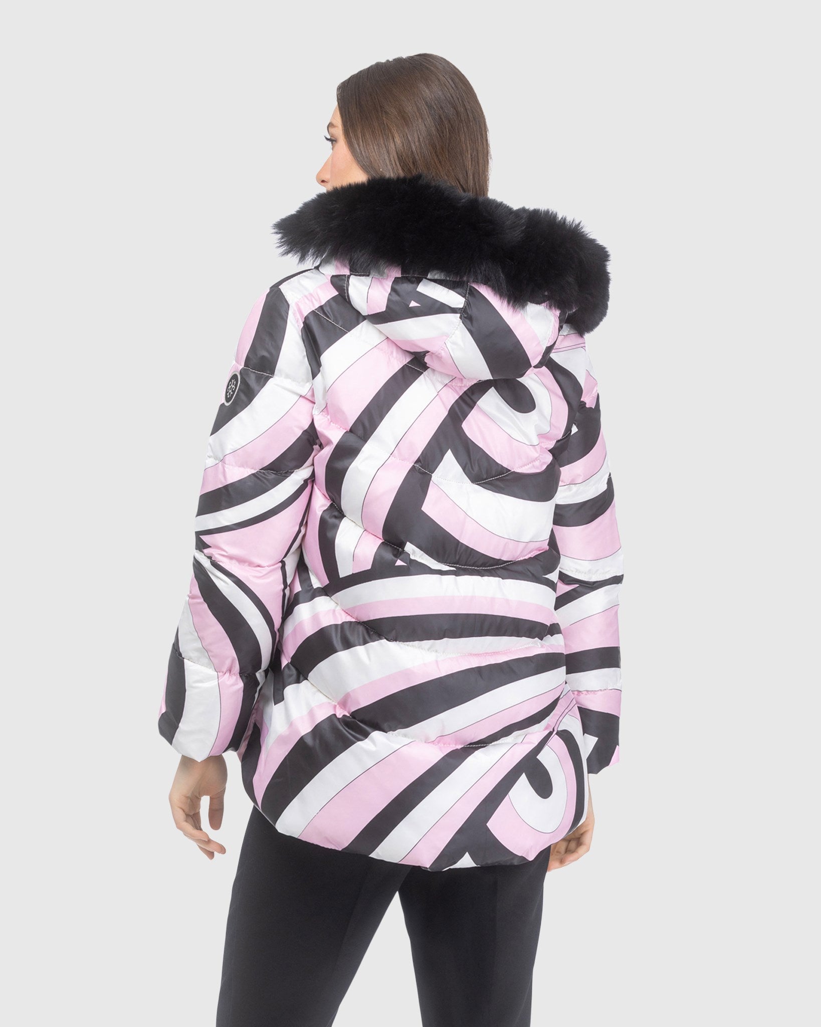 #Color_PINK SWIRL/BLACK