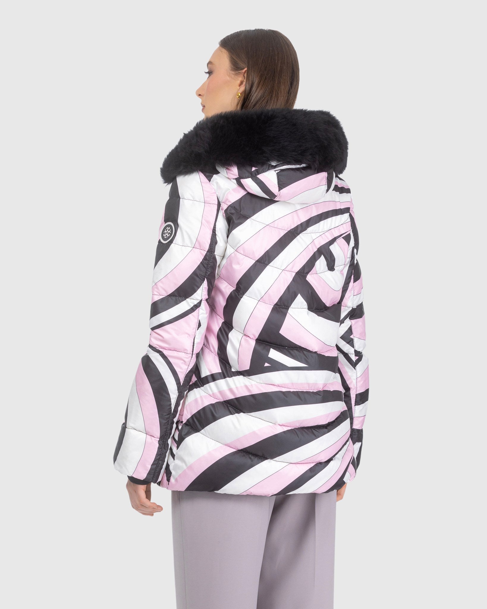 #Color_PINK SWIRL/BLACK