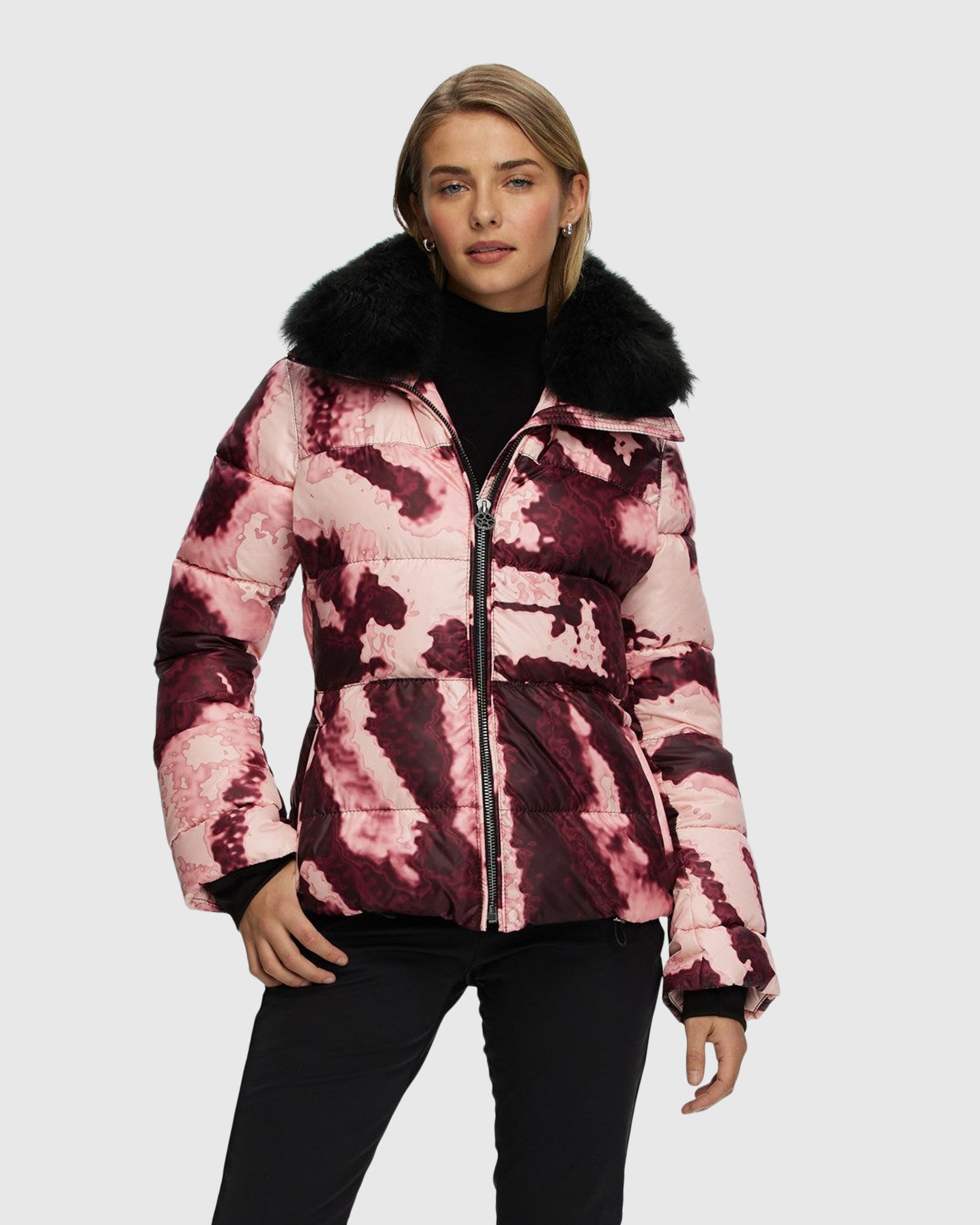 AprèsSki Jacket With Detachable Toscana Shearling Lamb Collar — free download