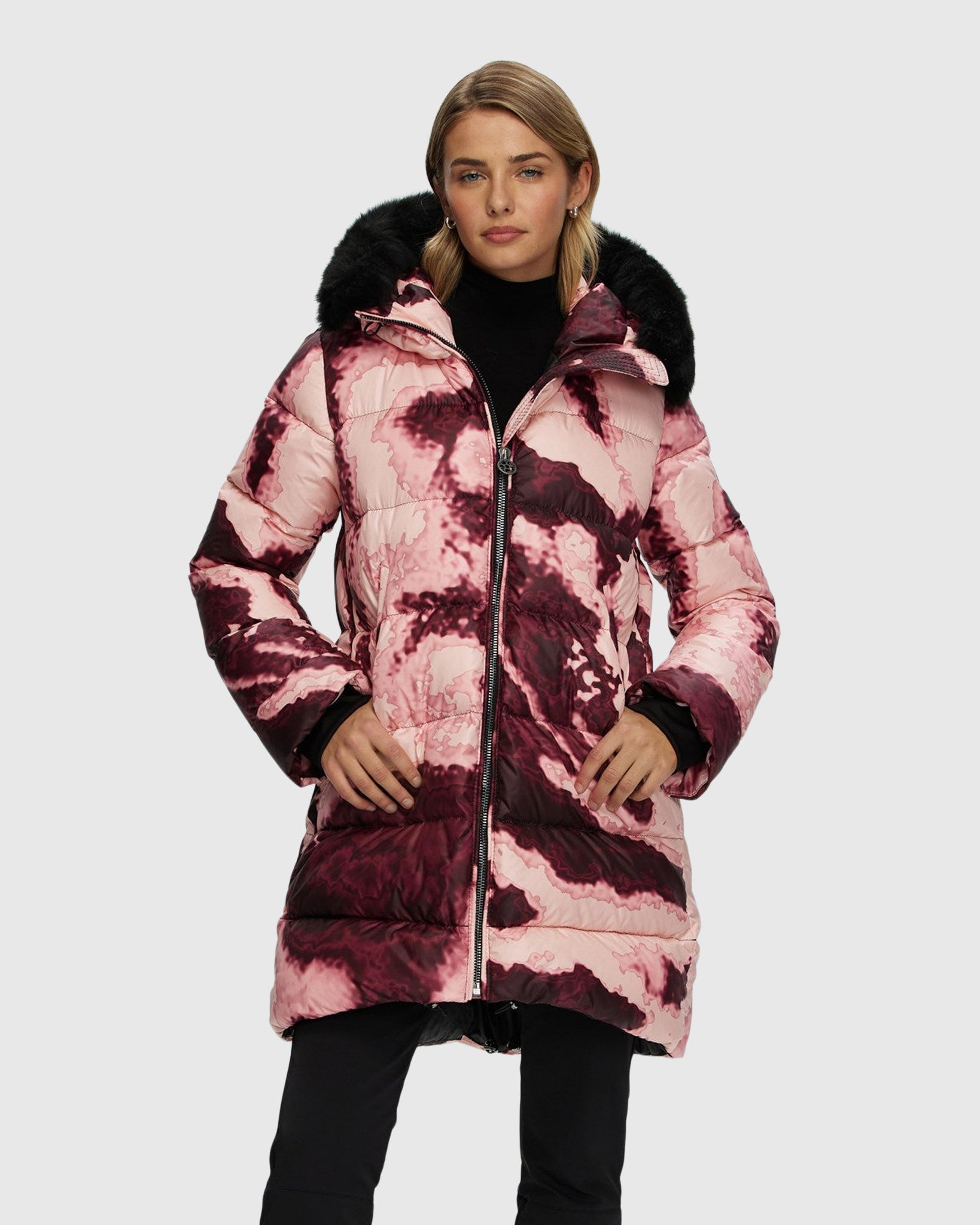 #Color_BURGUNDY ABSTRACT/BLACK