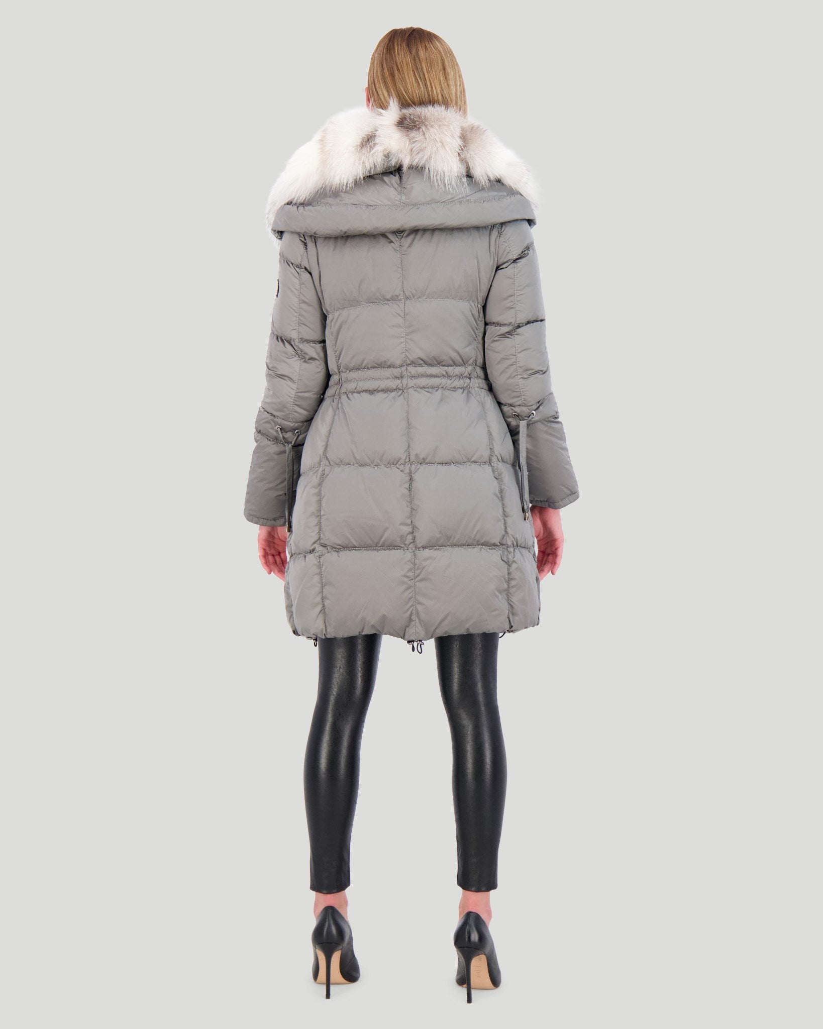 Après-Ski Jacket with Fox Sections Tuxedo