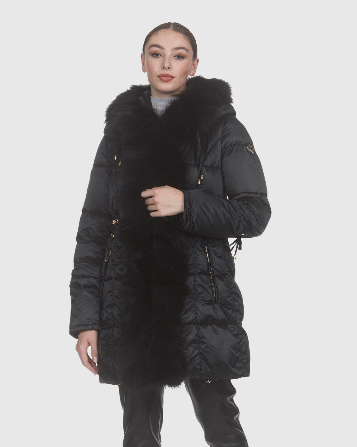 Après-Ski Jacket With Toscana Shearling Lamb Tuxedo