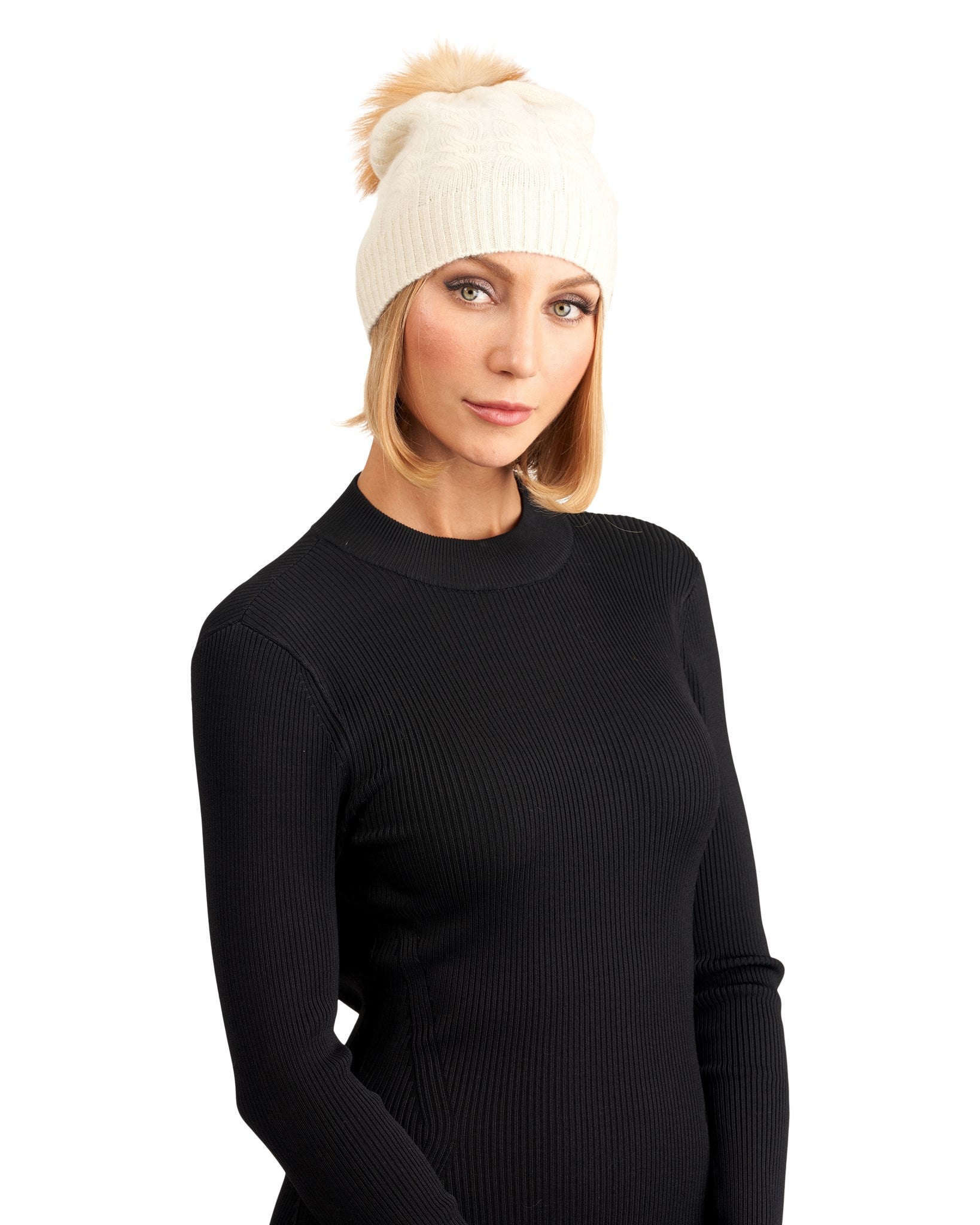 #Color_IVORY/GOLD FOX