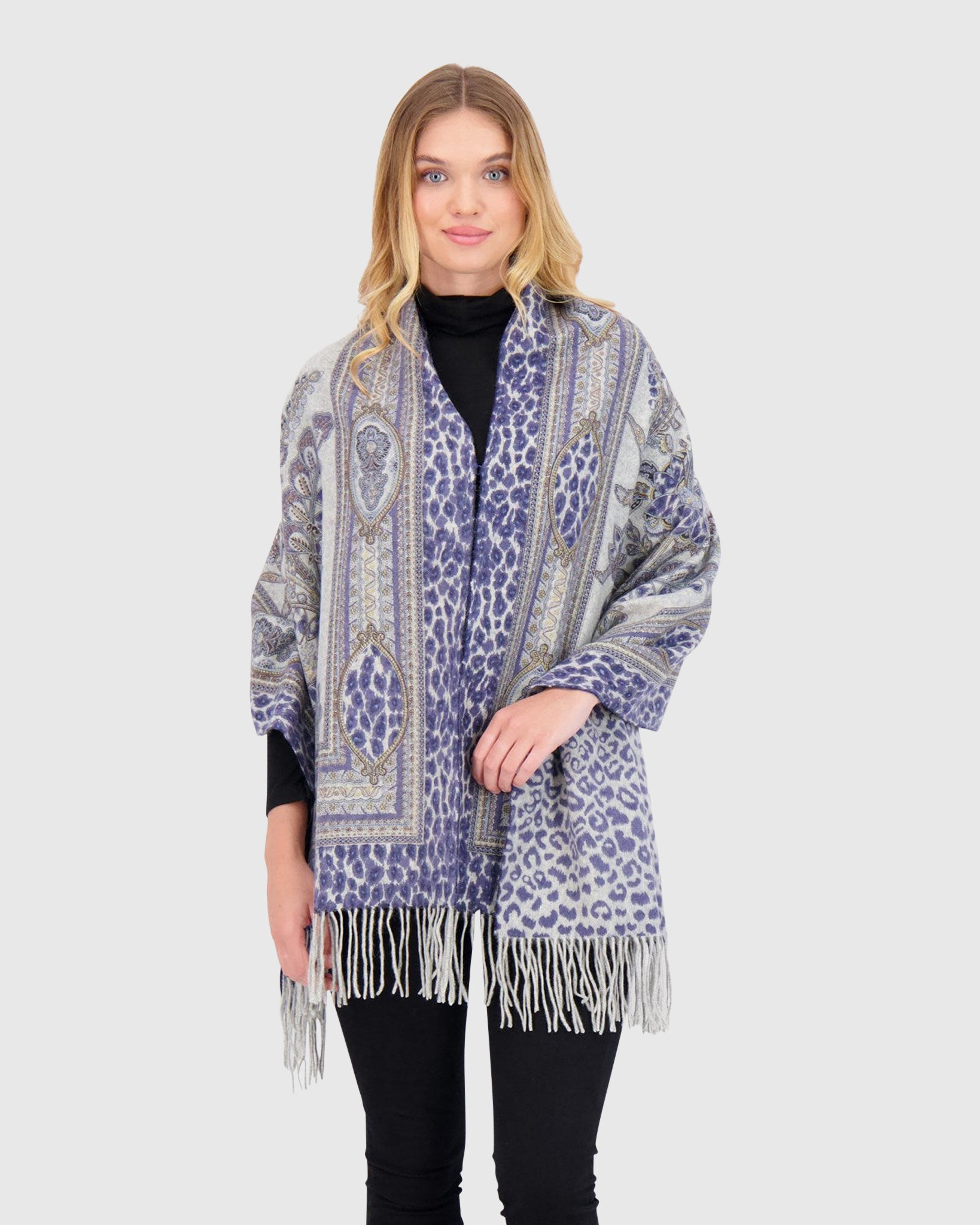 #Color_NAVY PAISLEY/ANIMAL PRINT