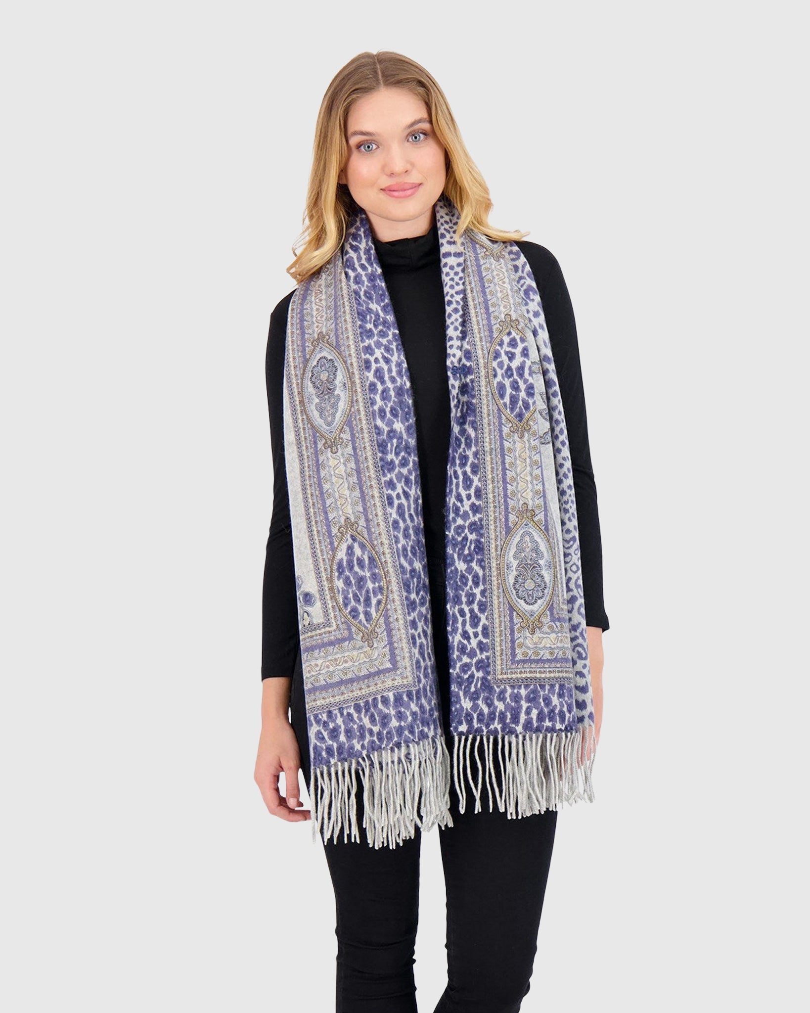 #Color_NAVY PAISLEY/ANIMAL PRINT