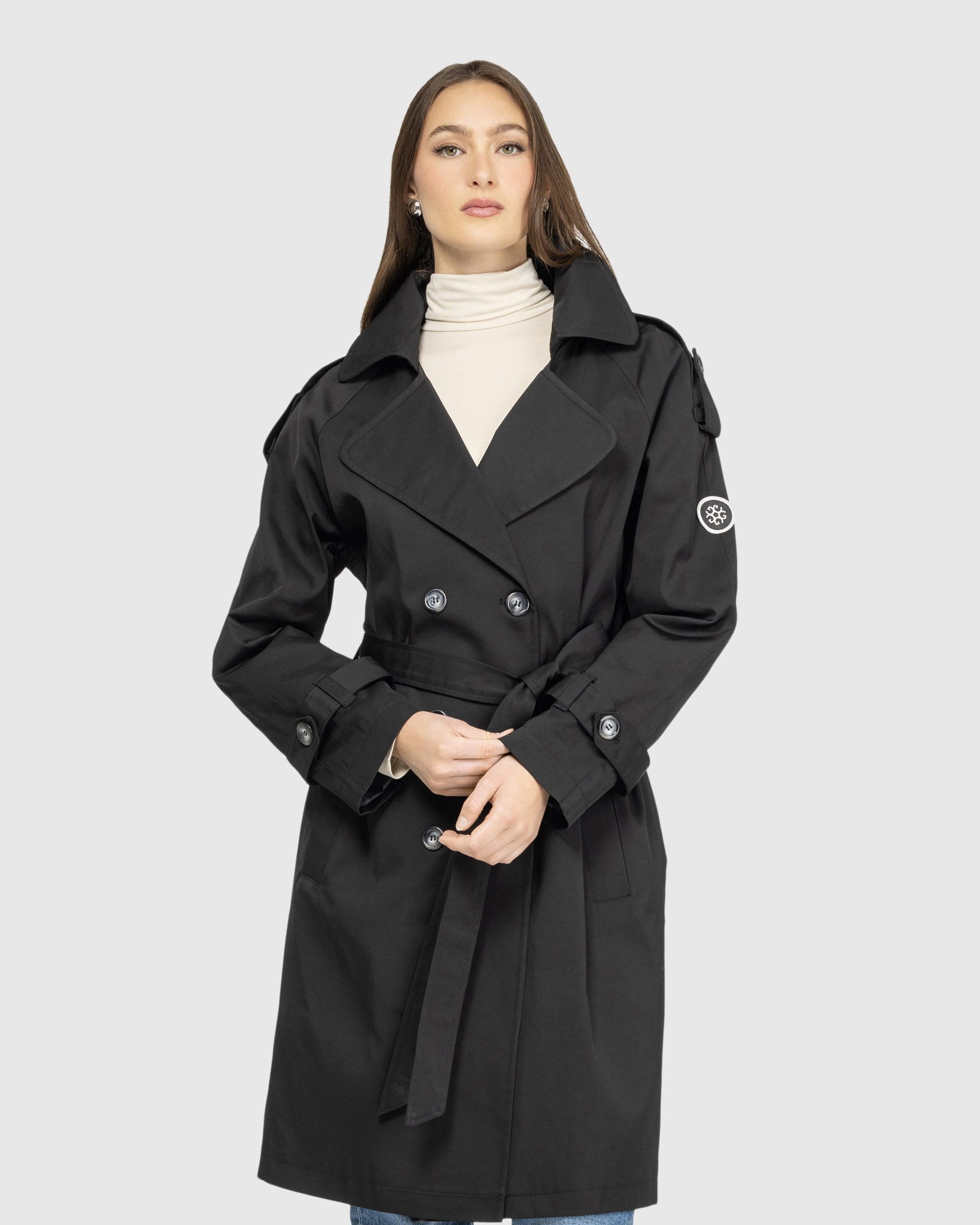 LIGHTWEIGHT BELTED TRENCH COAT