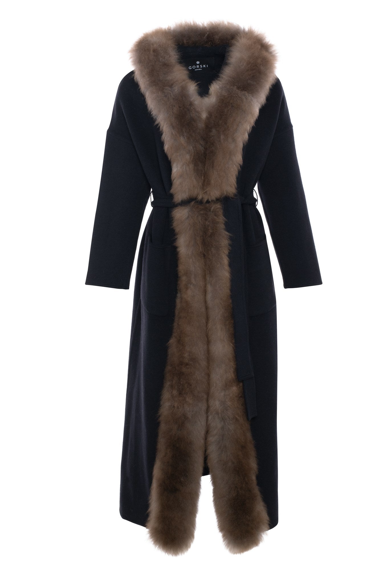 Parka Crafted From Loro Piana Cashmere with Select Cashmere Goat Trim