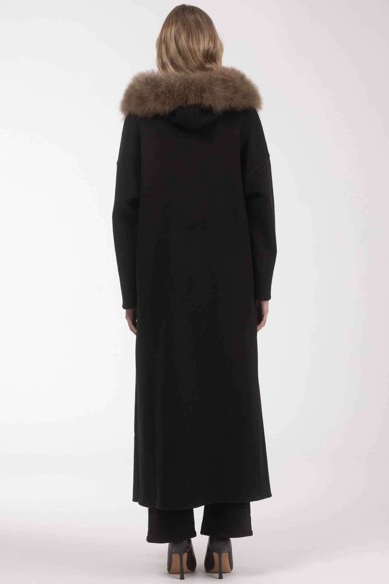 Parka Crafted From Loro Piana Cashmere with Select Cashmere Goat Trim