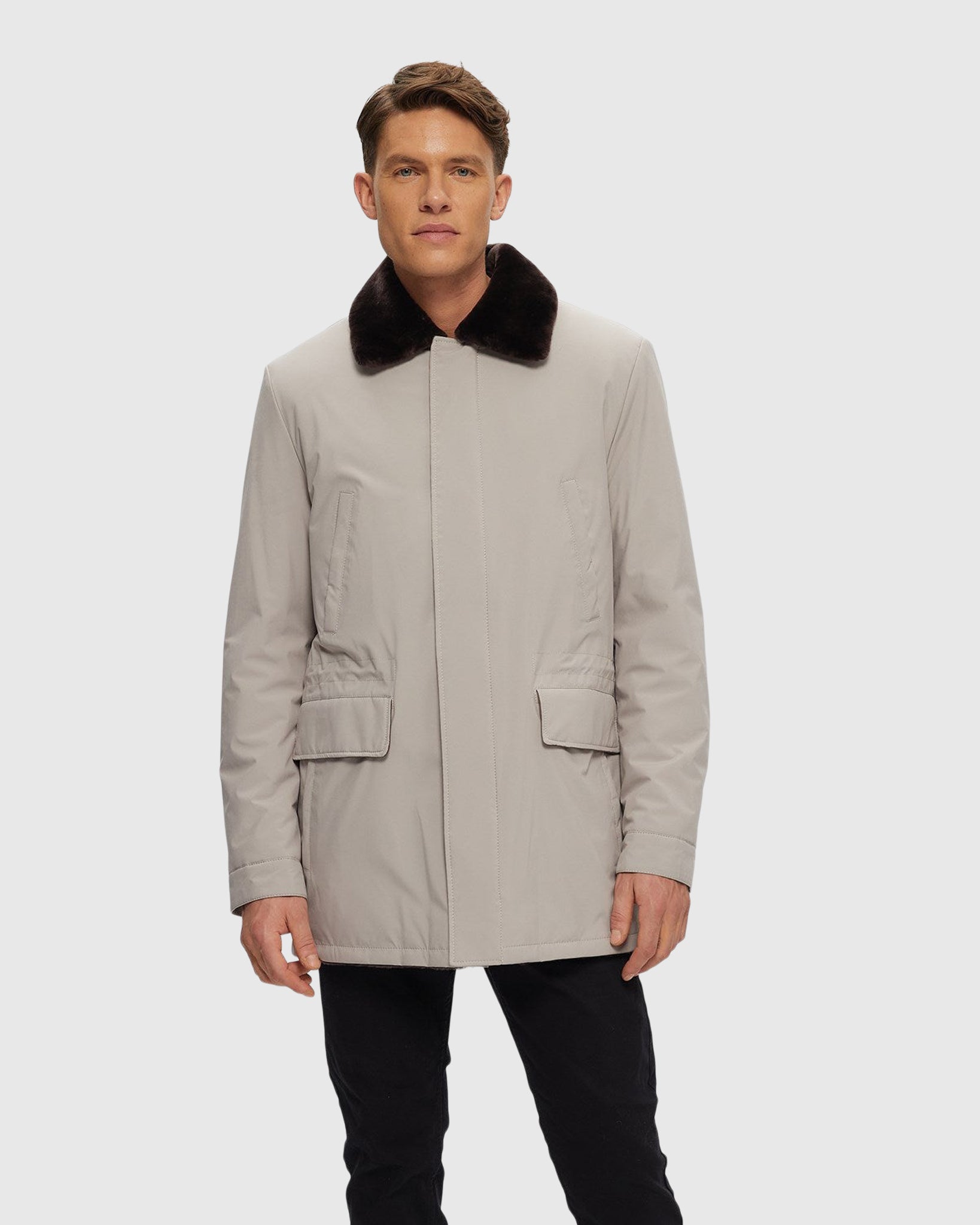 #Color_LIGHT BEIGE/ DARK BROWN