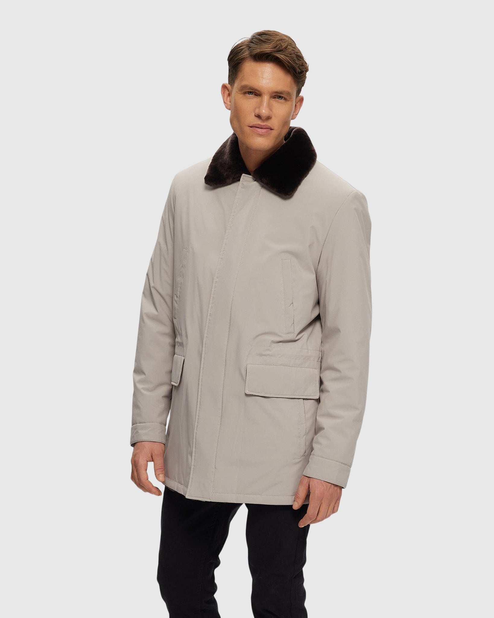 #Color_LIGHT BEIGE/ DARK BROWN