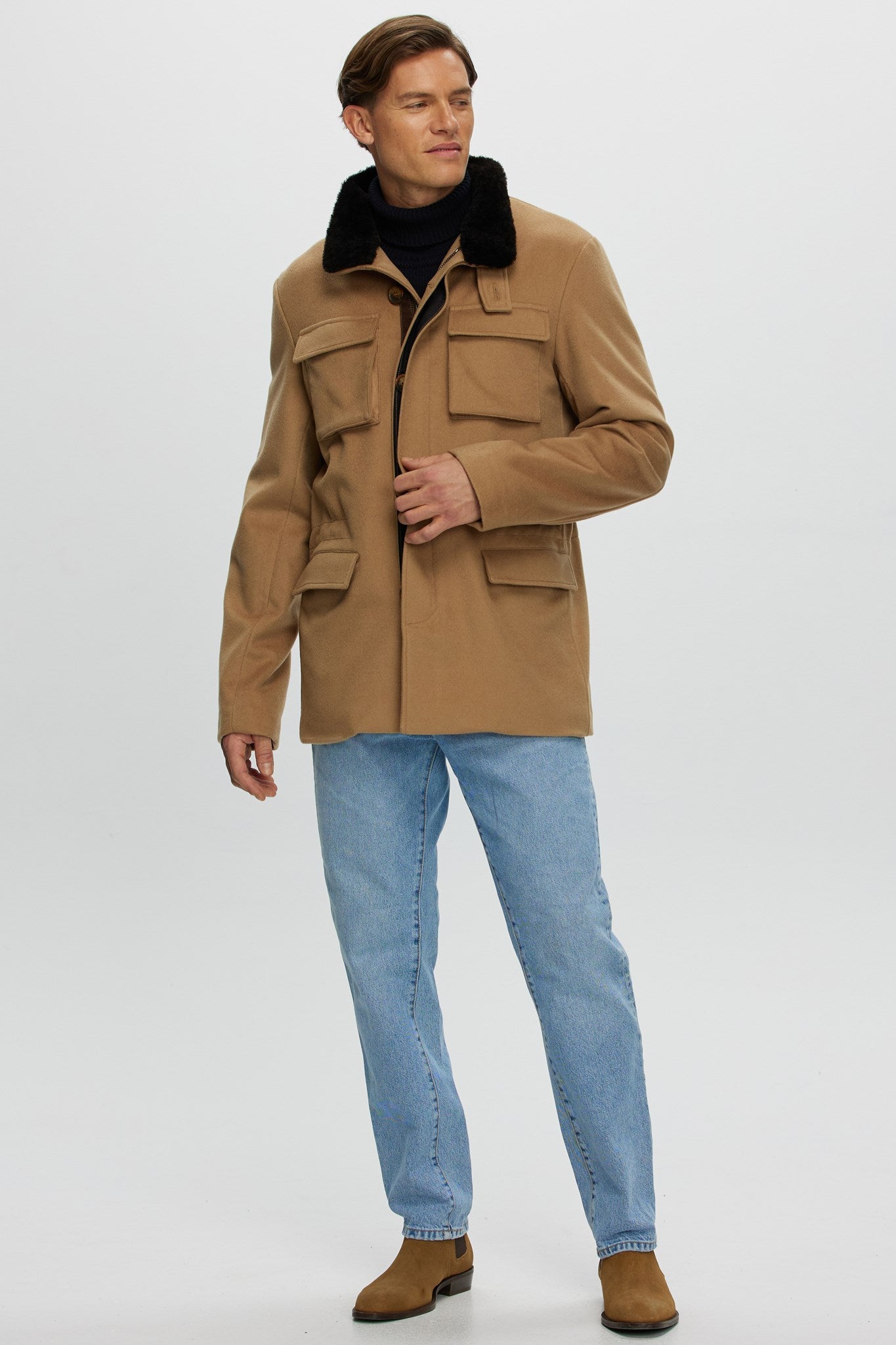 Gorski shearling coats hotsell