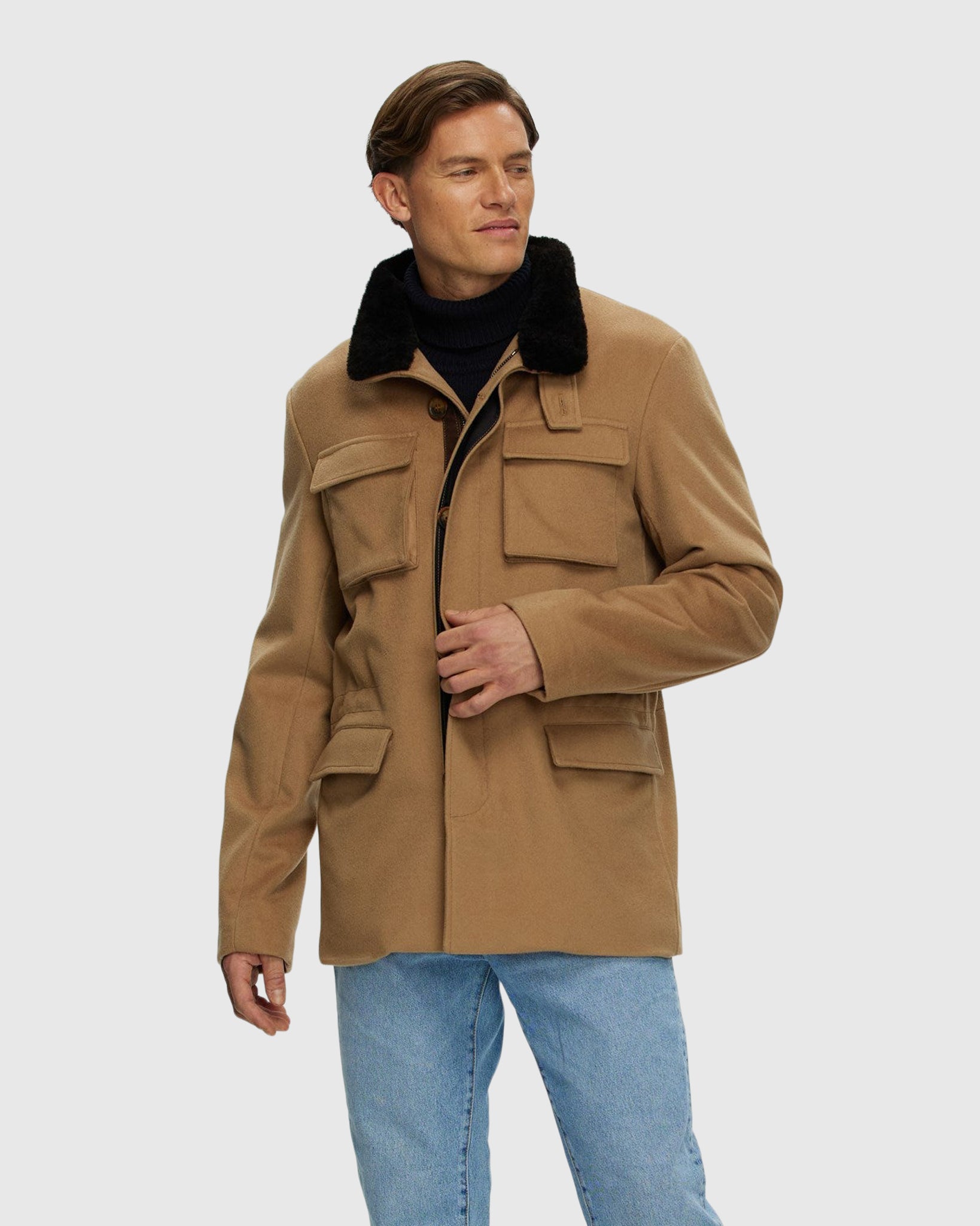 #Color_CAMEL/DARK BROWN