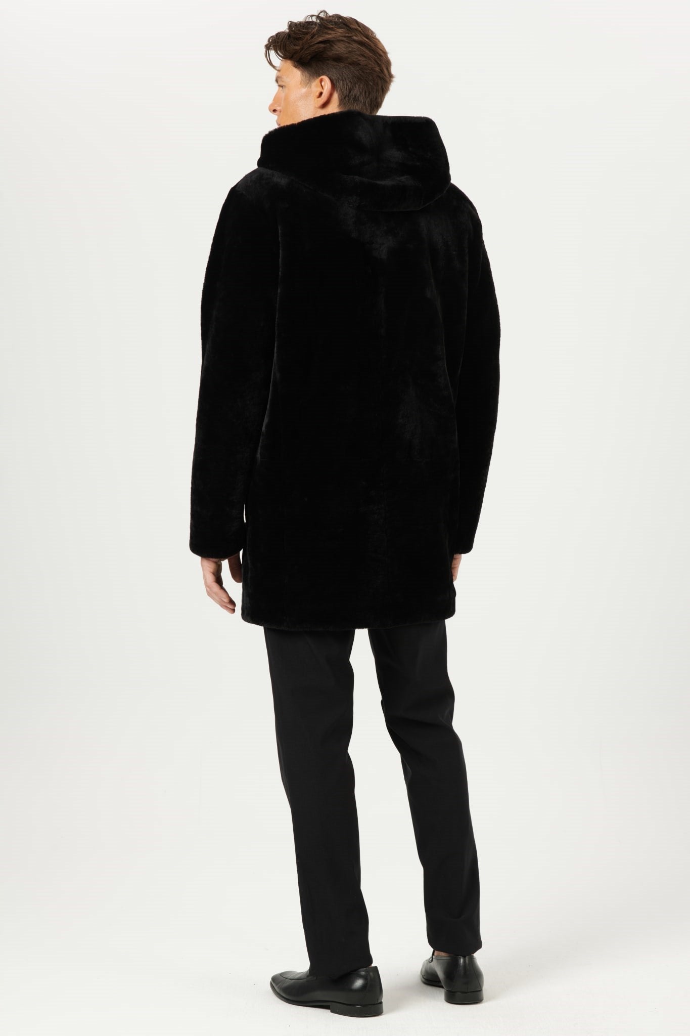 Men's Reversible Select Shearling Lamb Parka