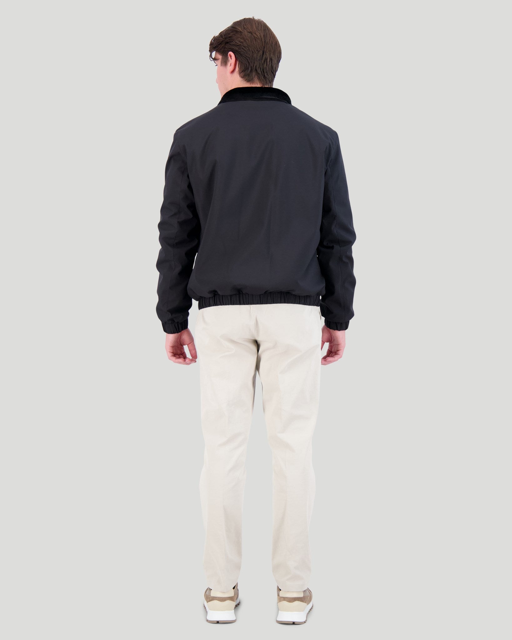 Men's Jacket with Select Shearling Lamb Lining