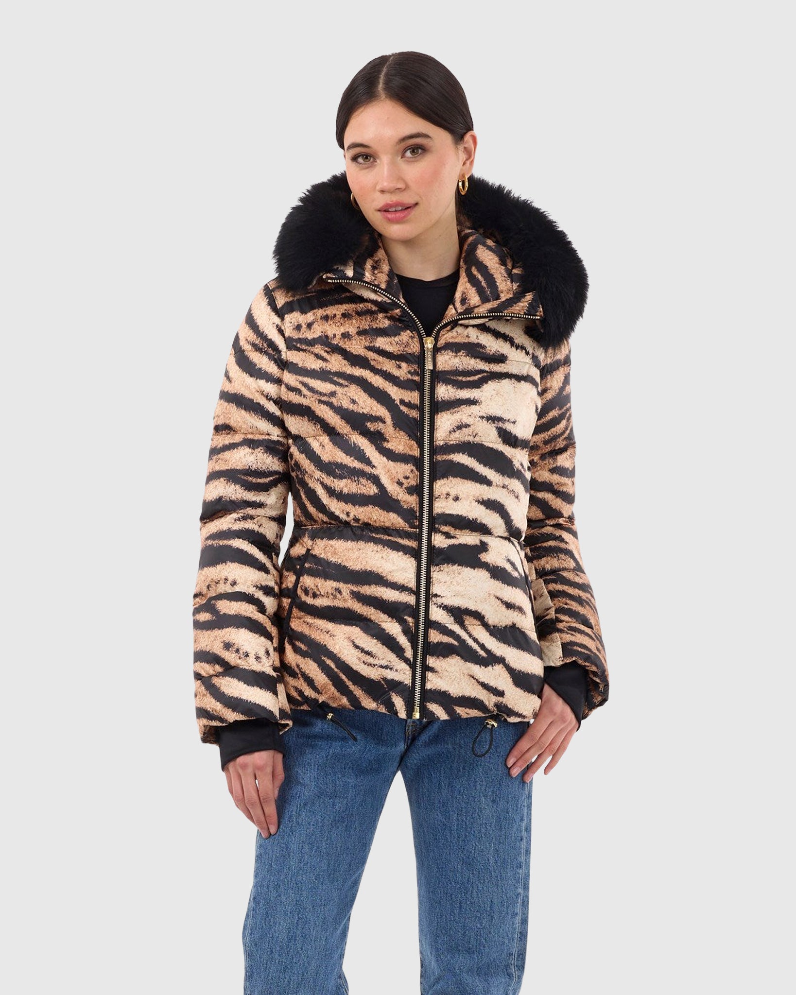 #Color_BROWN ZBRA/BLACK