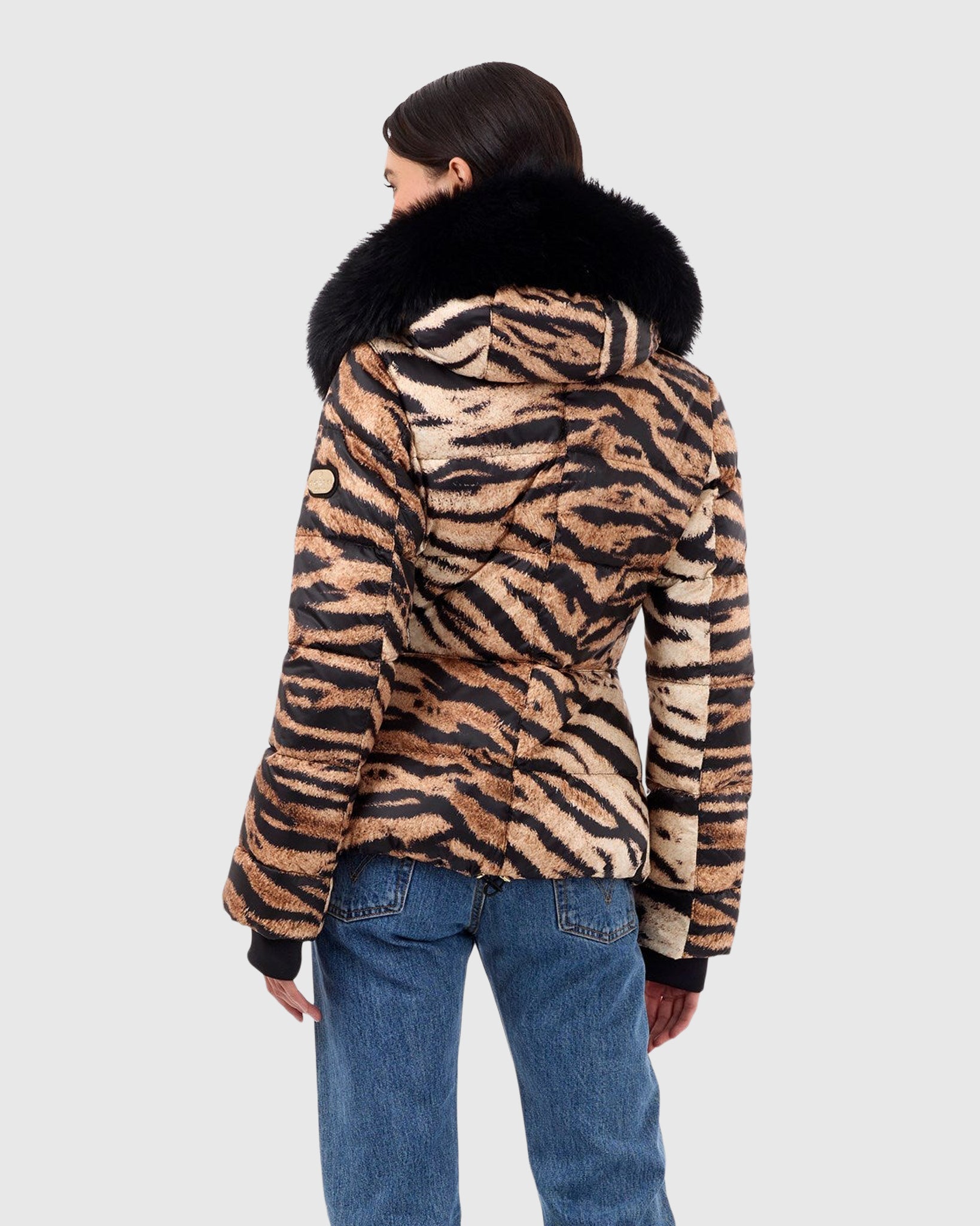 #Color_BROWN ZBRA/BLACK