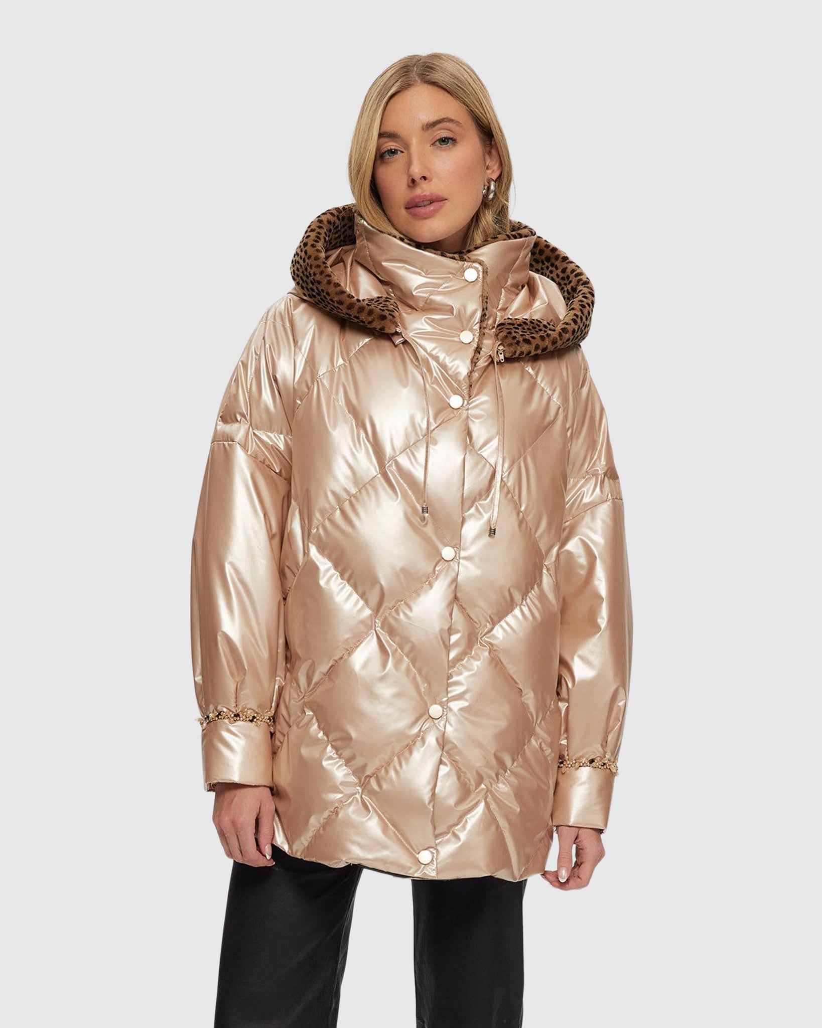 #Color_ROSE GOLD/SPOT PRINT