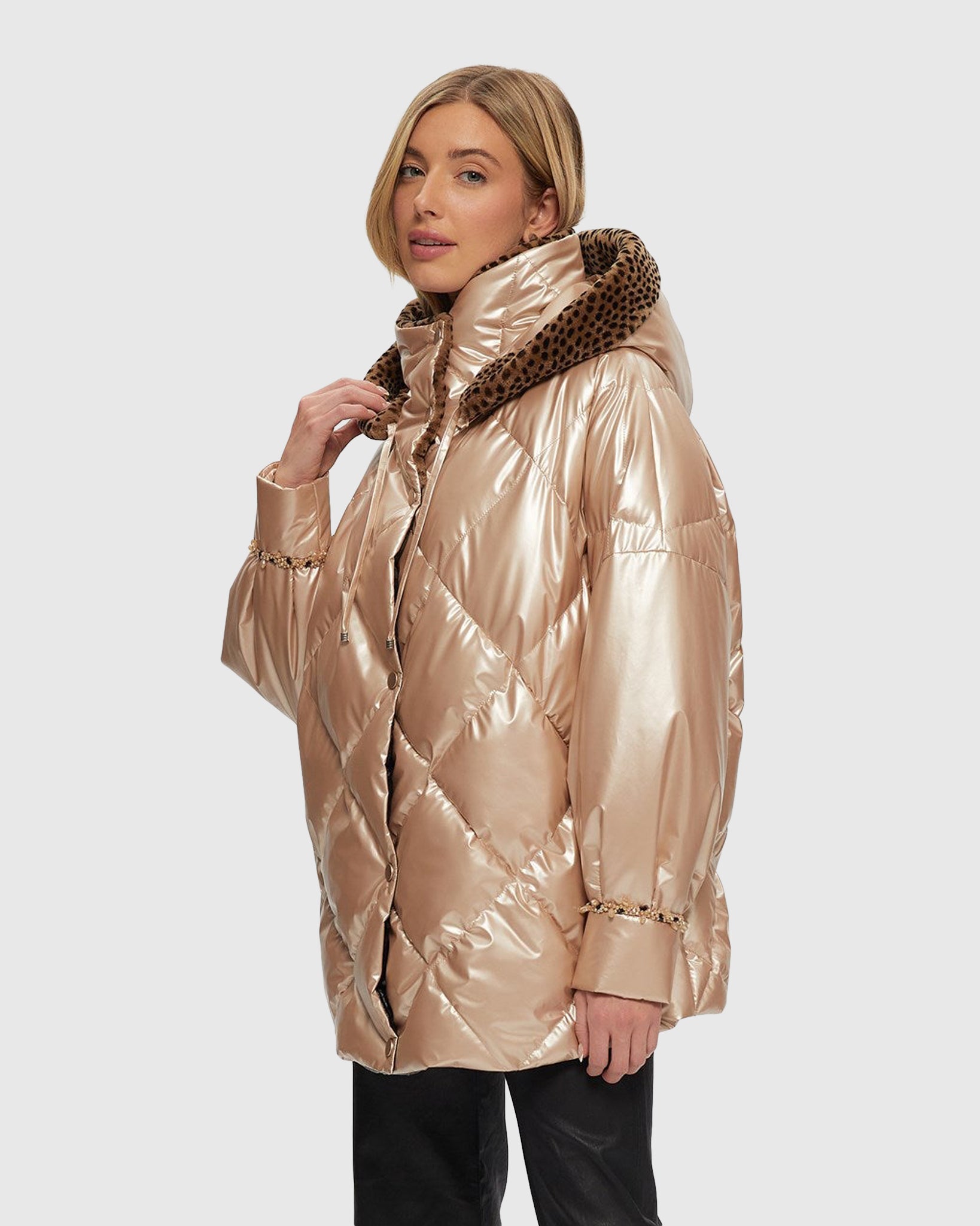 #Color_ROSE GOLD/SPOT PRINT