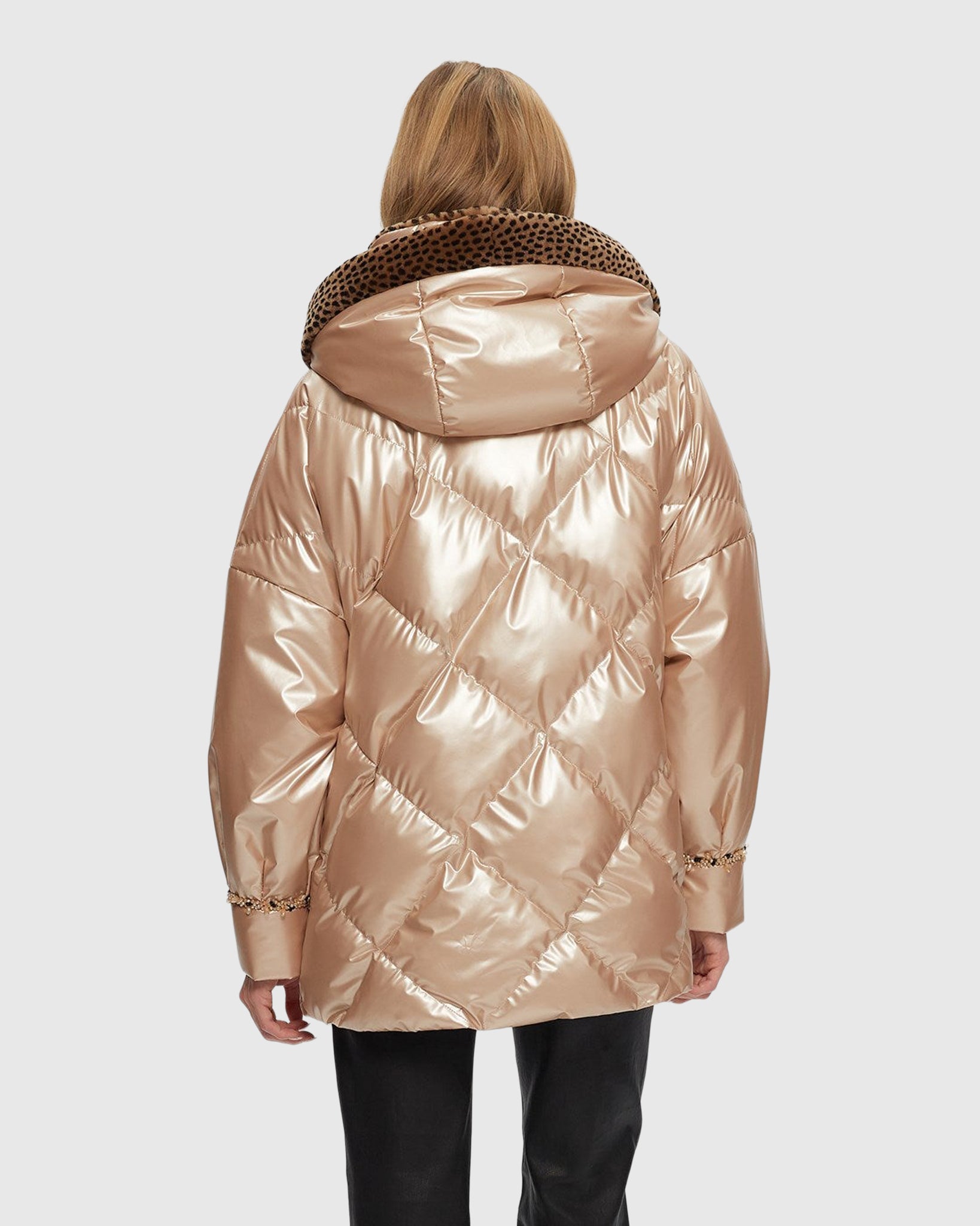 #Color_ROSE GOLD/SPOT PRINT