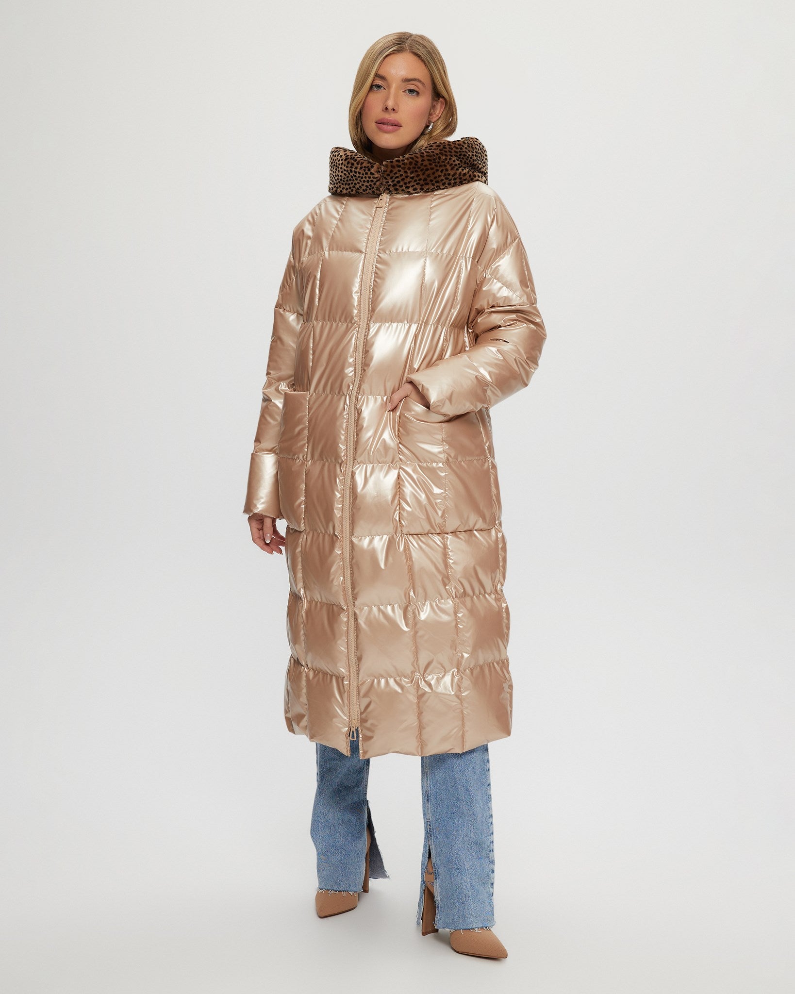 #Color_ROSE GOLD/SPOT PRINT