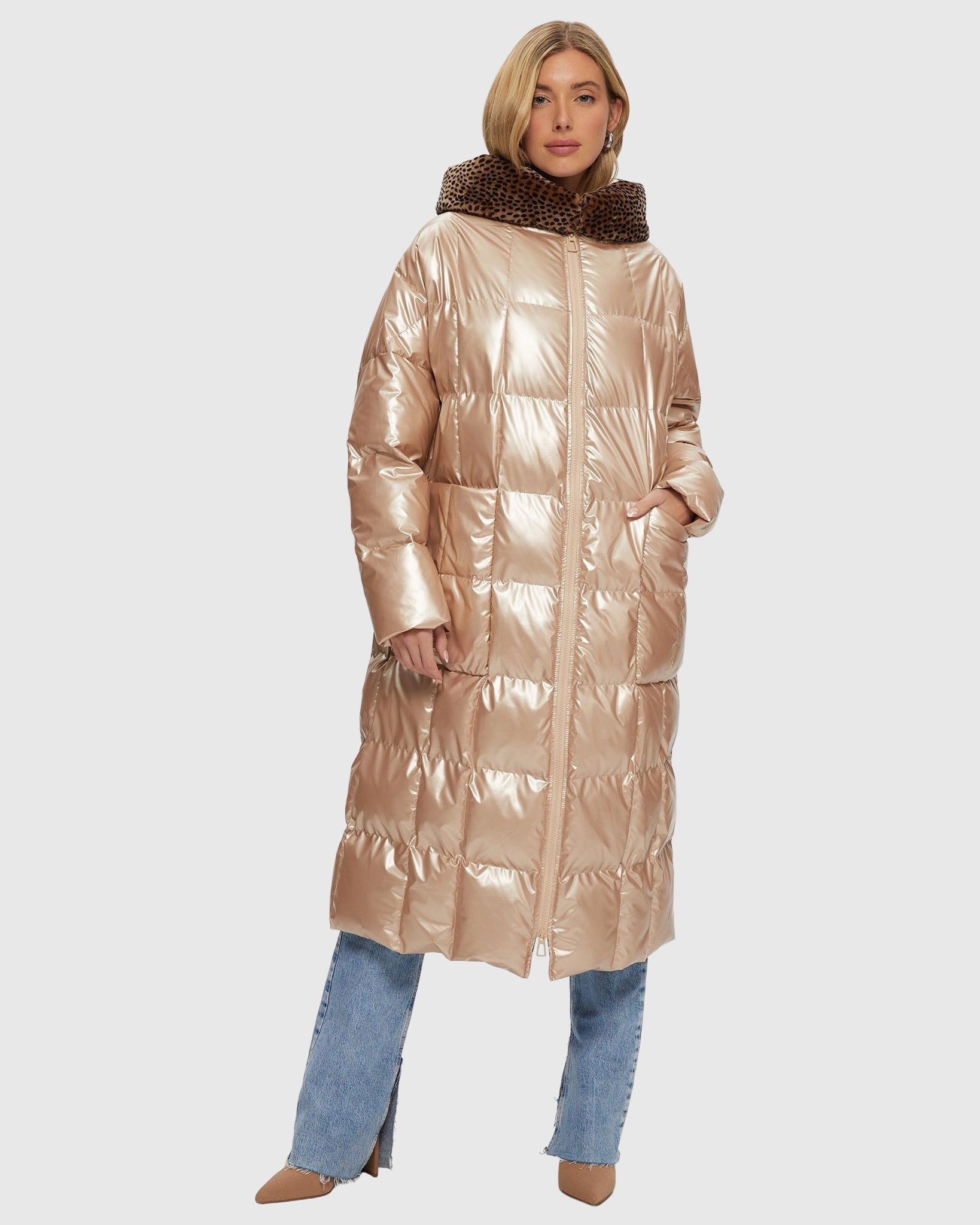 #Color_ROSE GOLD/SPOT PRINT