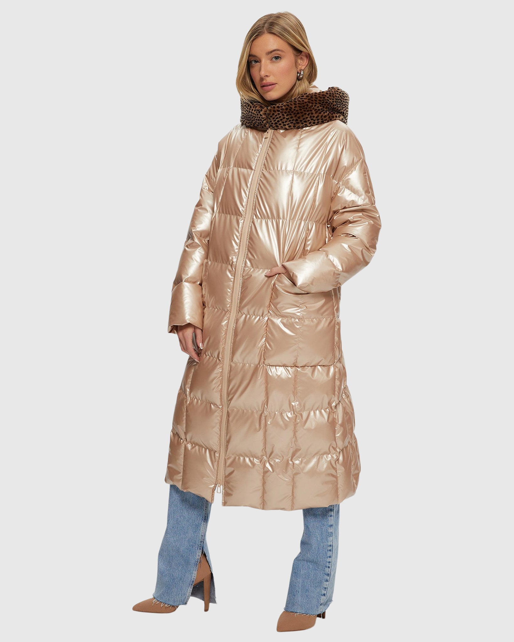 #Color_ROSE GOLD/SPOT PRINT