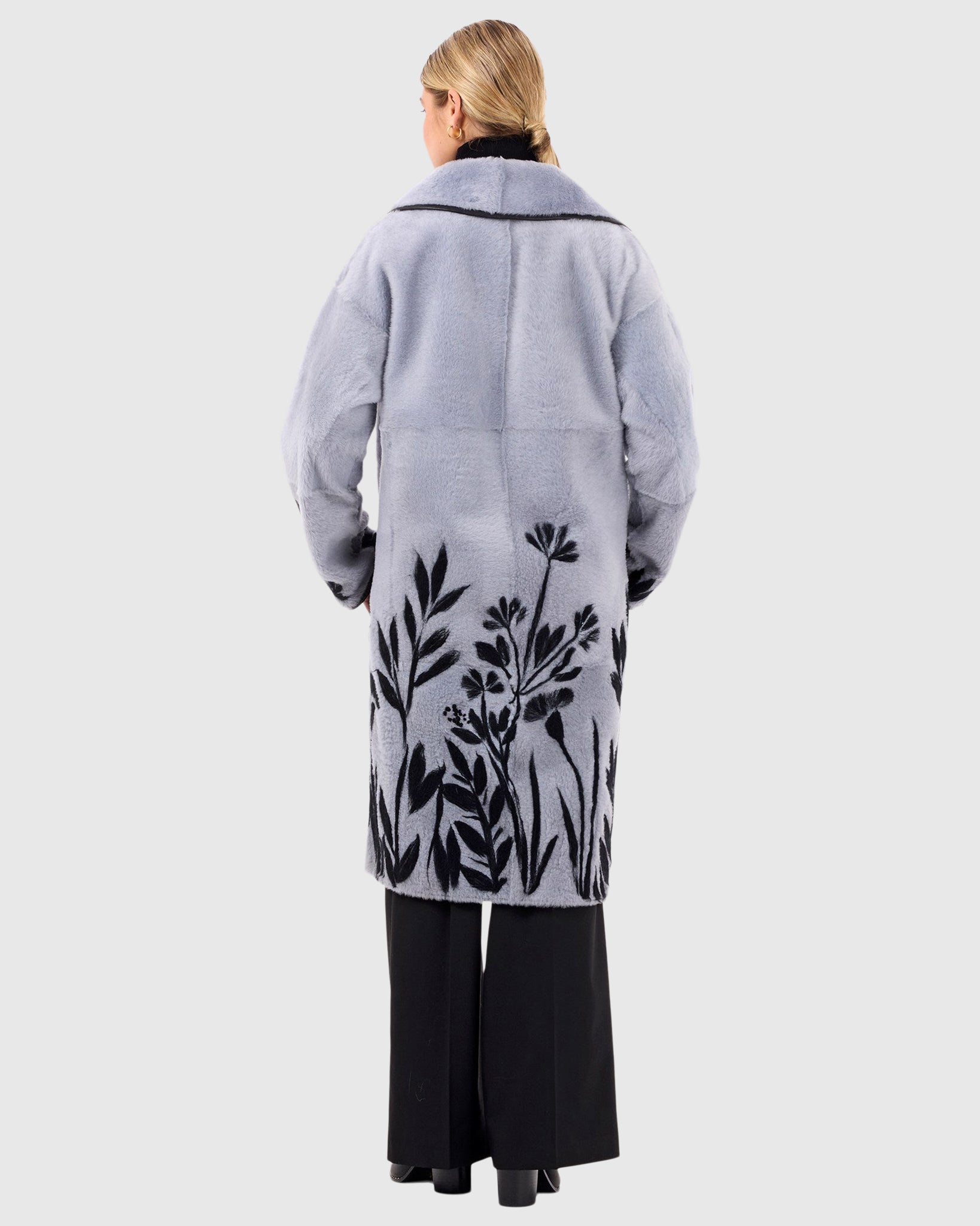 #Color_PERIWINKLE/BLACK FLORAL