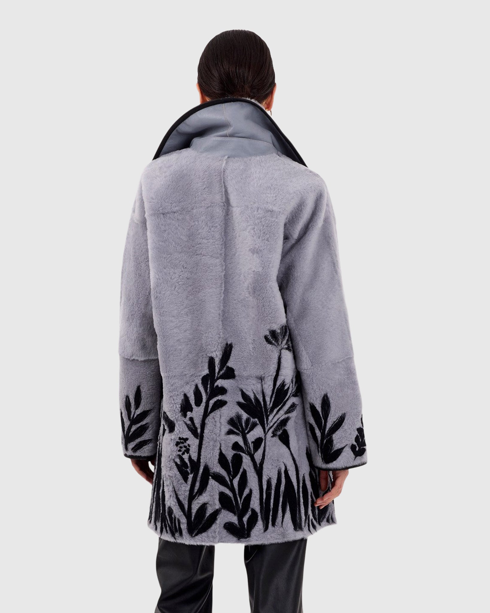 #Color_PERIWINKLE/BLACK FLORAL