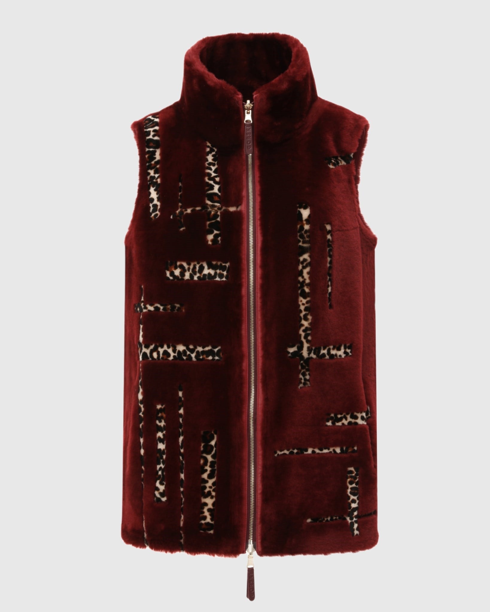 #Color_WINE/LPRD INTARSIA