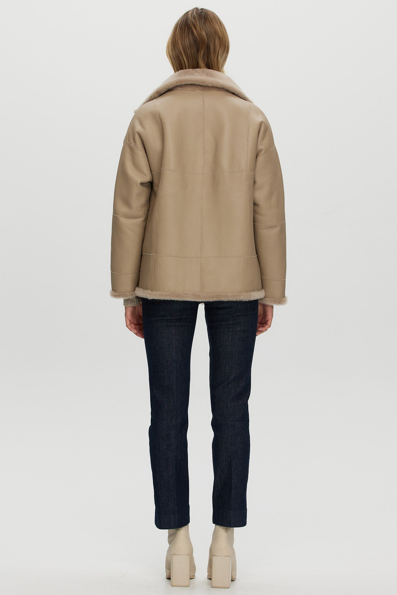 Reversible Shearling Lamb Jacket