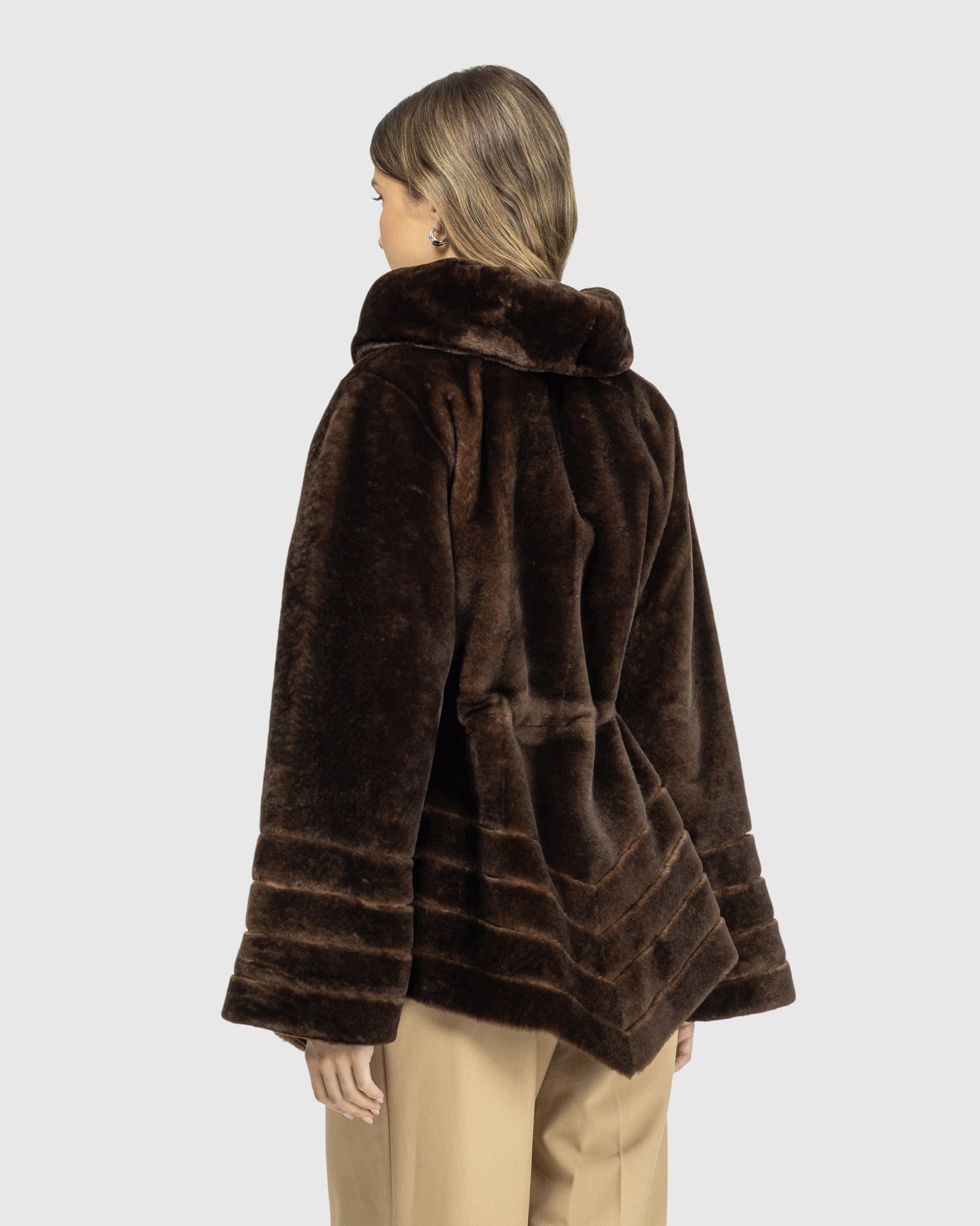 REVERSIBLE SHEARLING LAMB JACKET