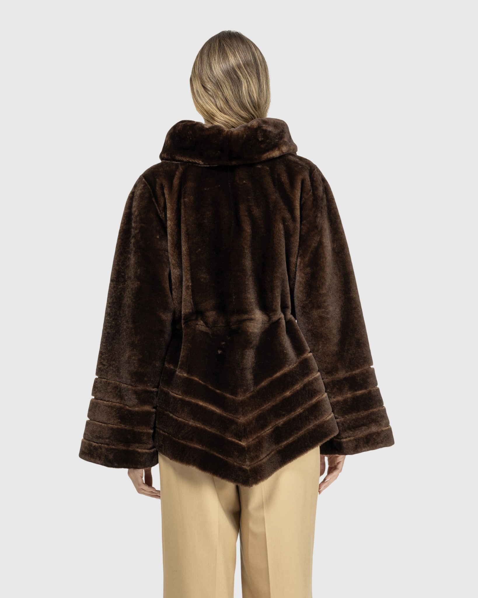 REVERSIBLE SHEARLING LAMB JACKET
