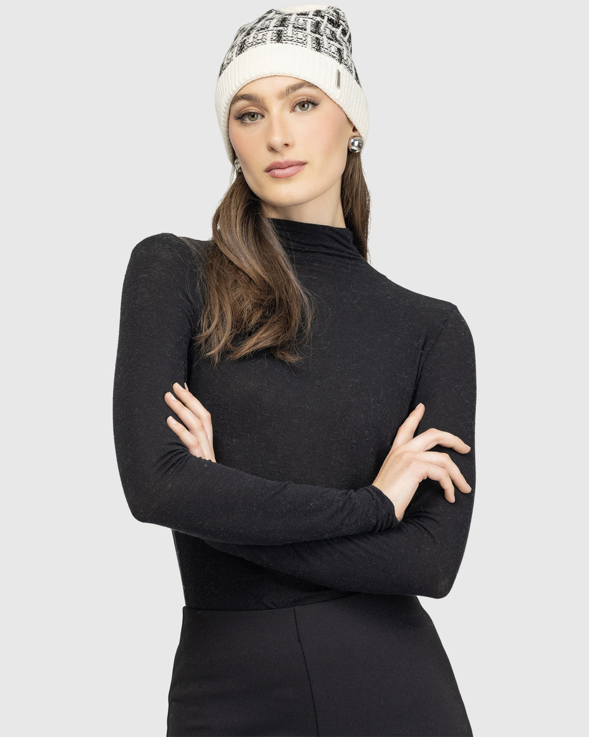 Select Cashmere Beanie Hat display picture 1