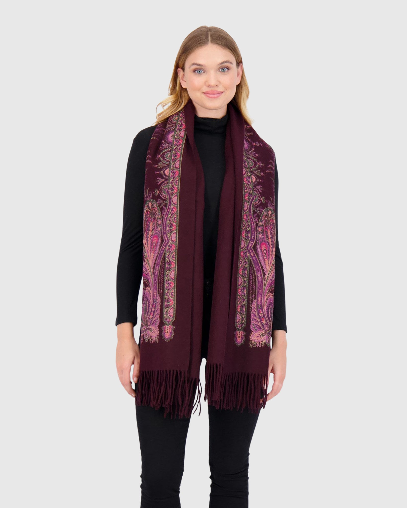 #Color_WINE PAISLEY
