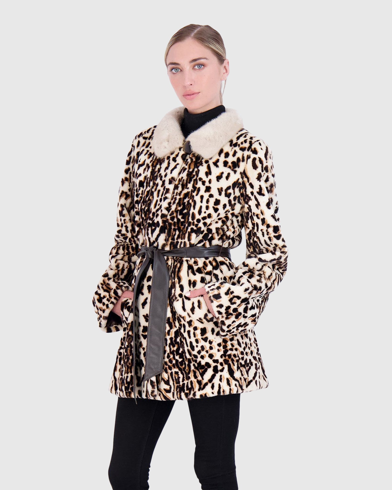#Color_PEARL ANIMAL PRINT