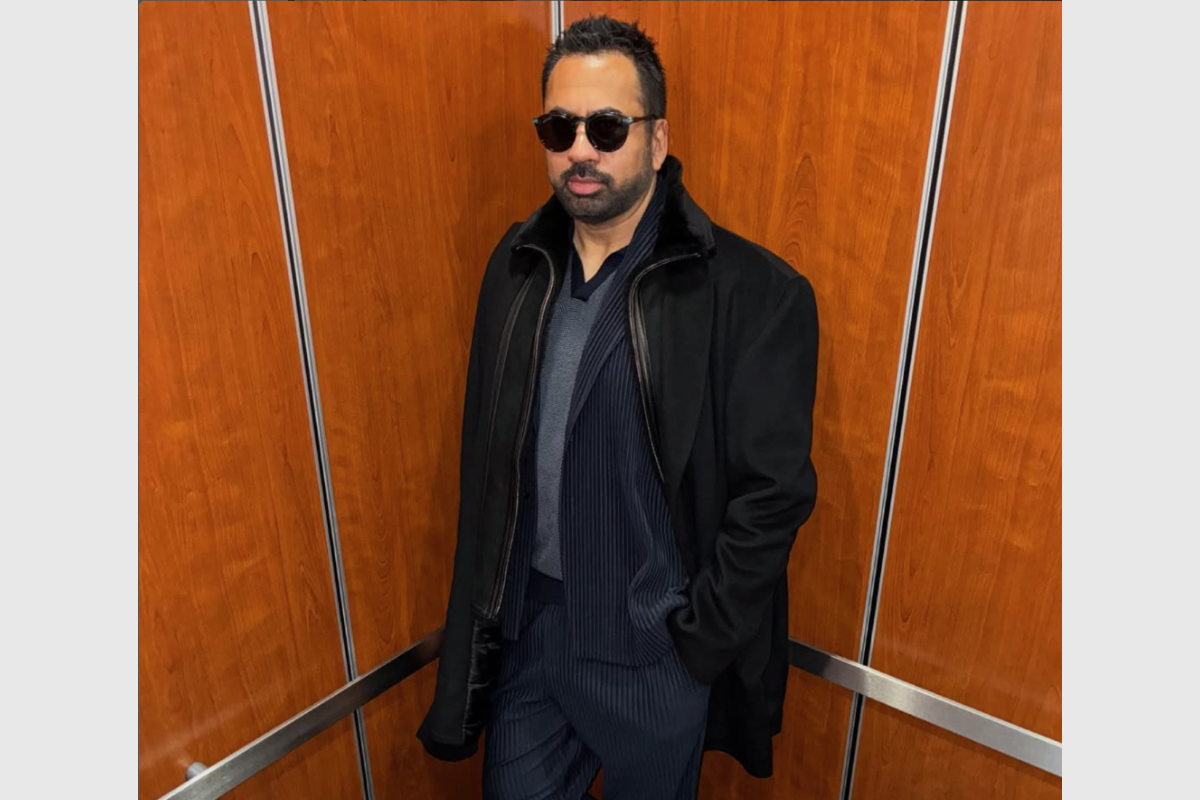 Kal Pen in a stunning Gorski Short Coat