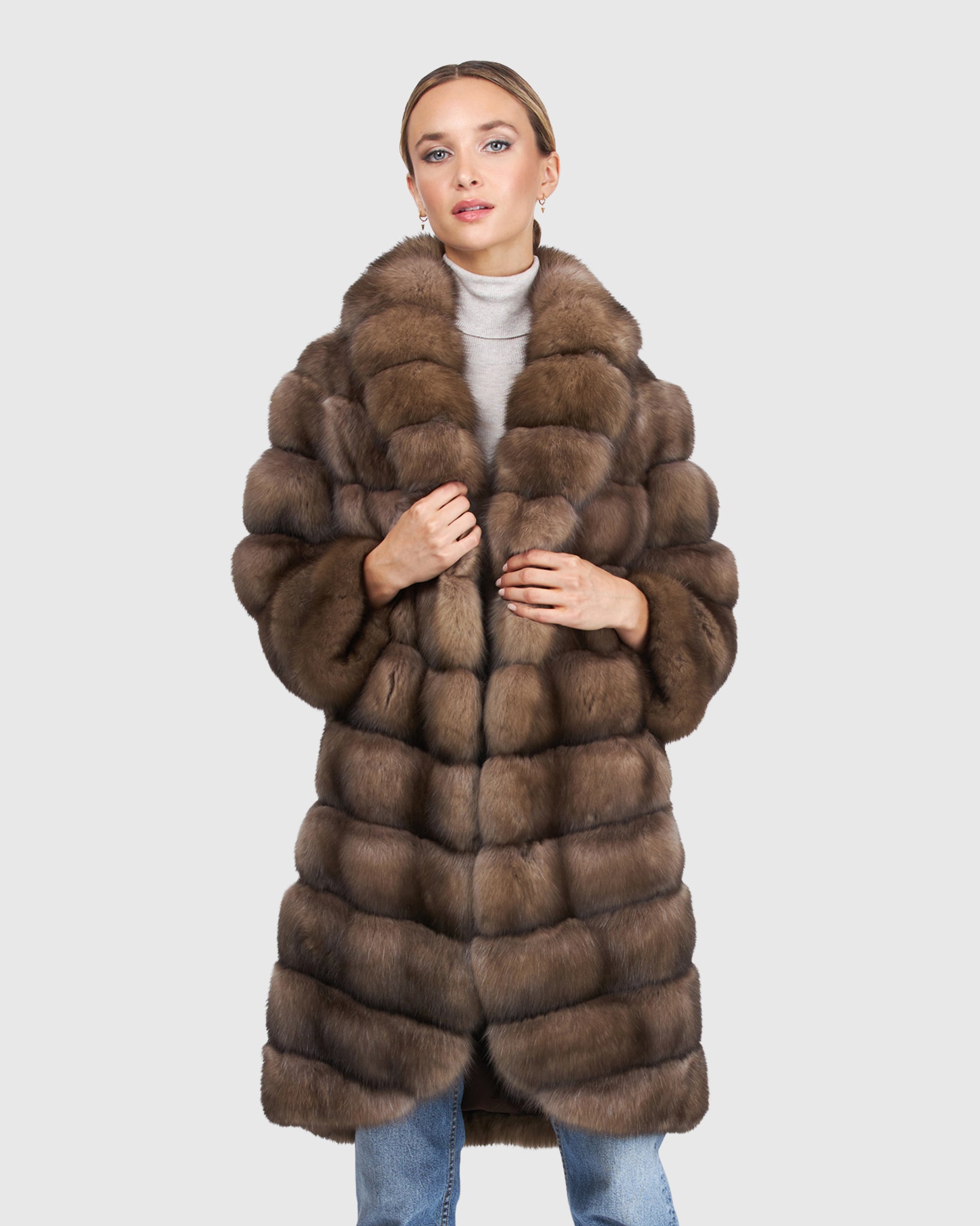 Horizontal Russian Sable Stroller